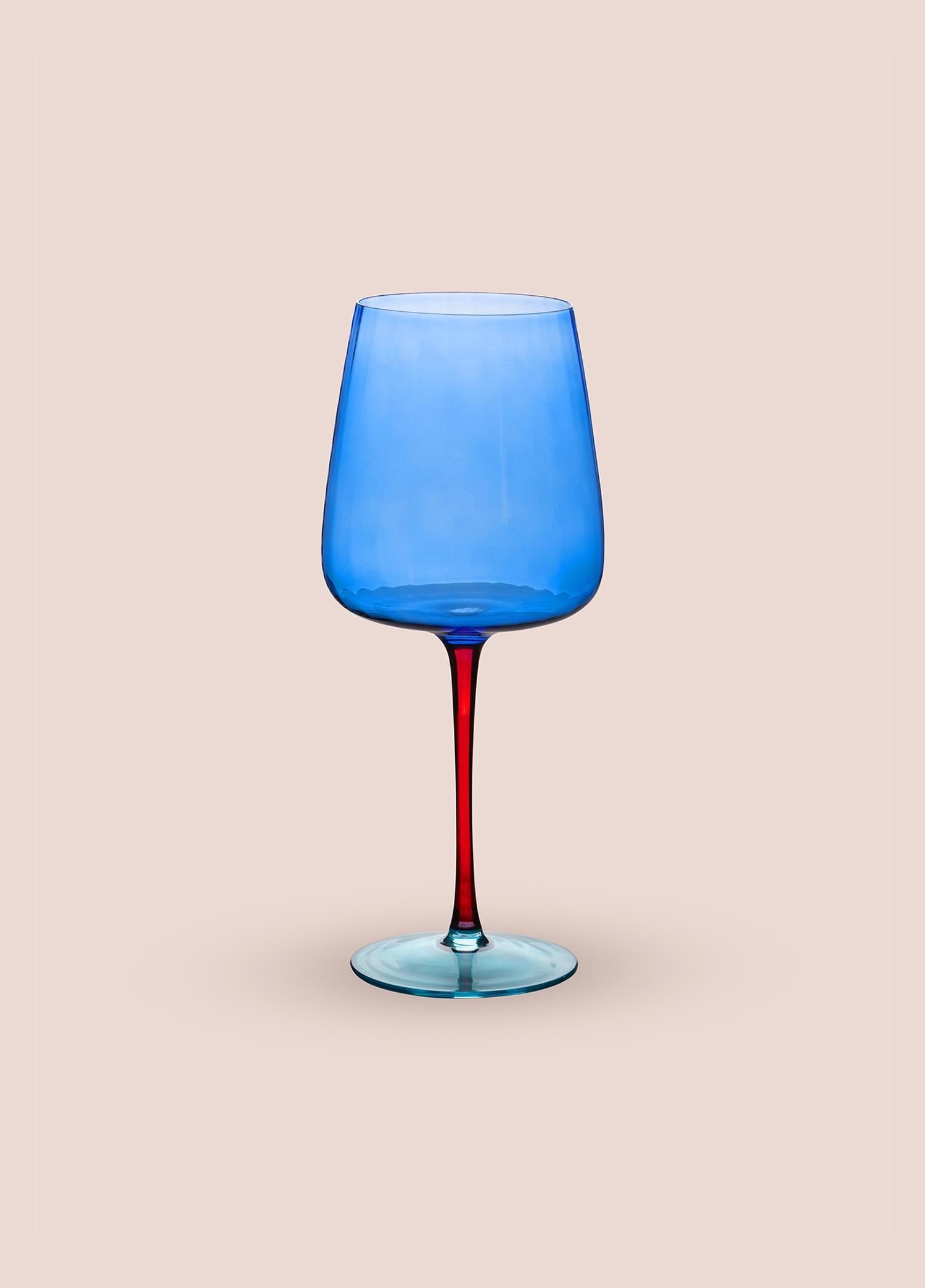The Mia Şarap Kadehi Mavi 500 ml