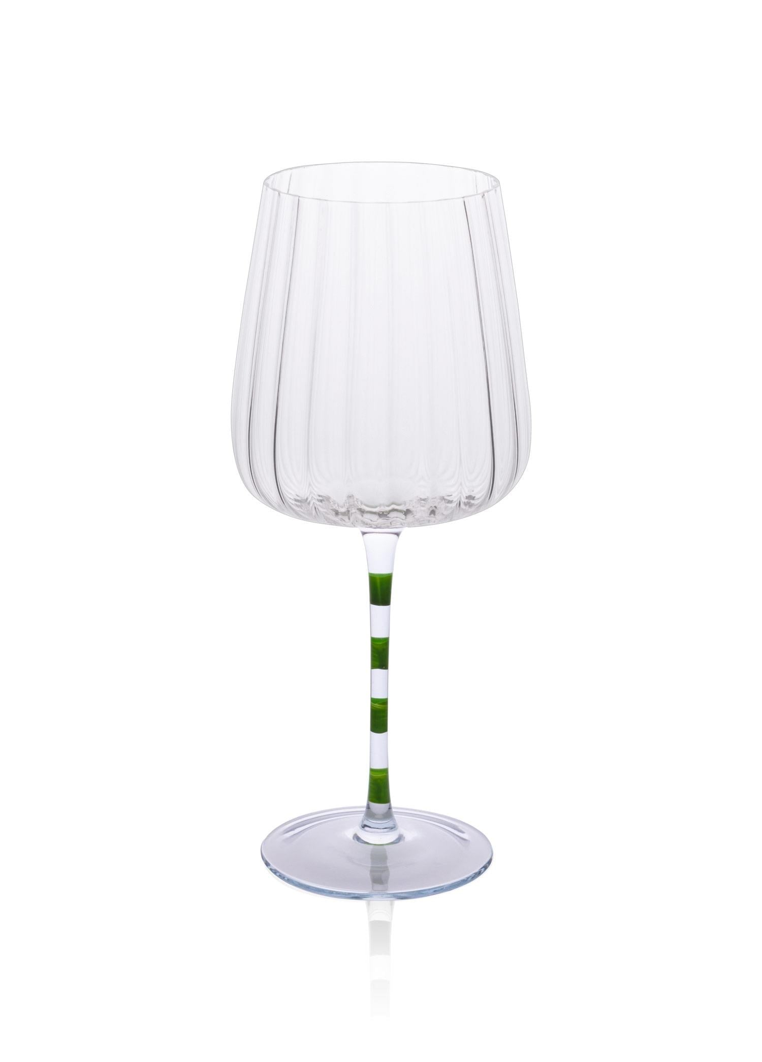 The Mia Şarap Kadehi Mor Yeşil 500 ml