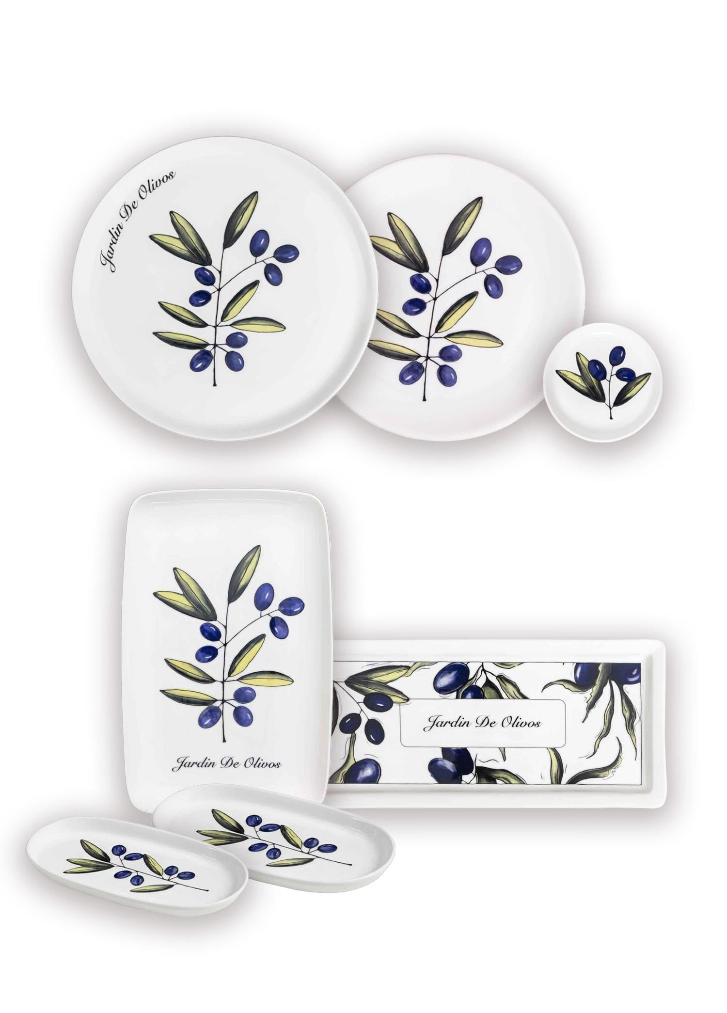 The Mia Olivos Kahvaltı Takımı 6 Kişilik 19 Parça Set 1
