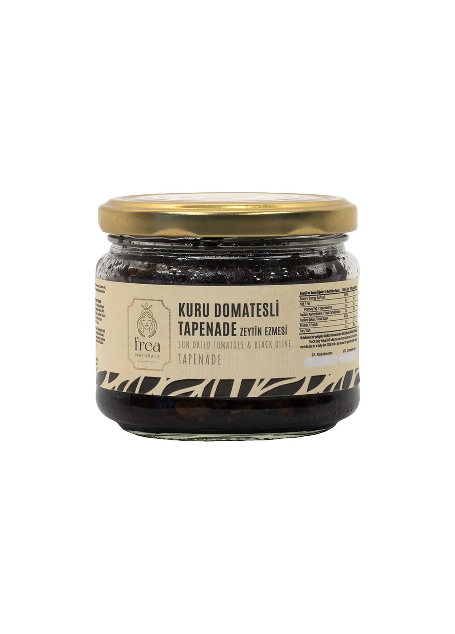 Kahvaltılık ve Atıştırmalıklar Frea Naturalz Kuru Domatesli Tapenade 250 gr
