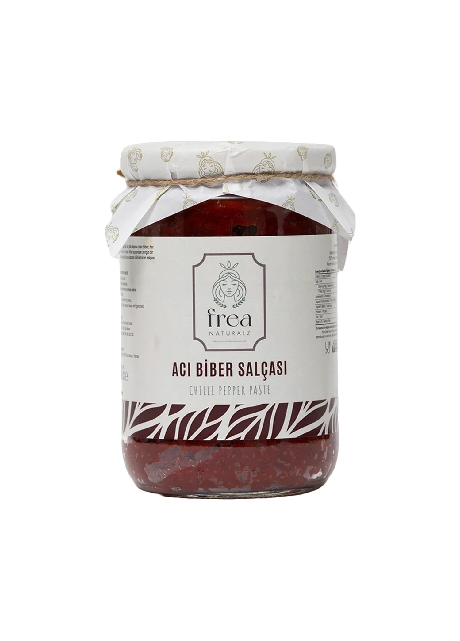 Kahvaltılık ve Atıştırmalıklar Frea Naturalz Acı Biber Salçası 660 cc