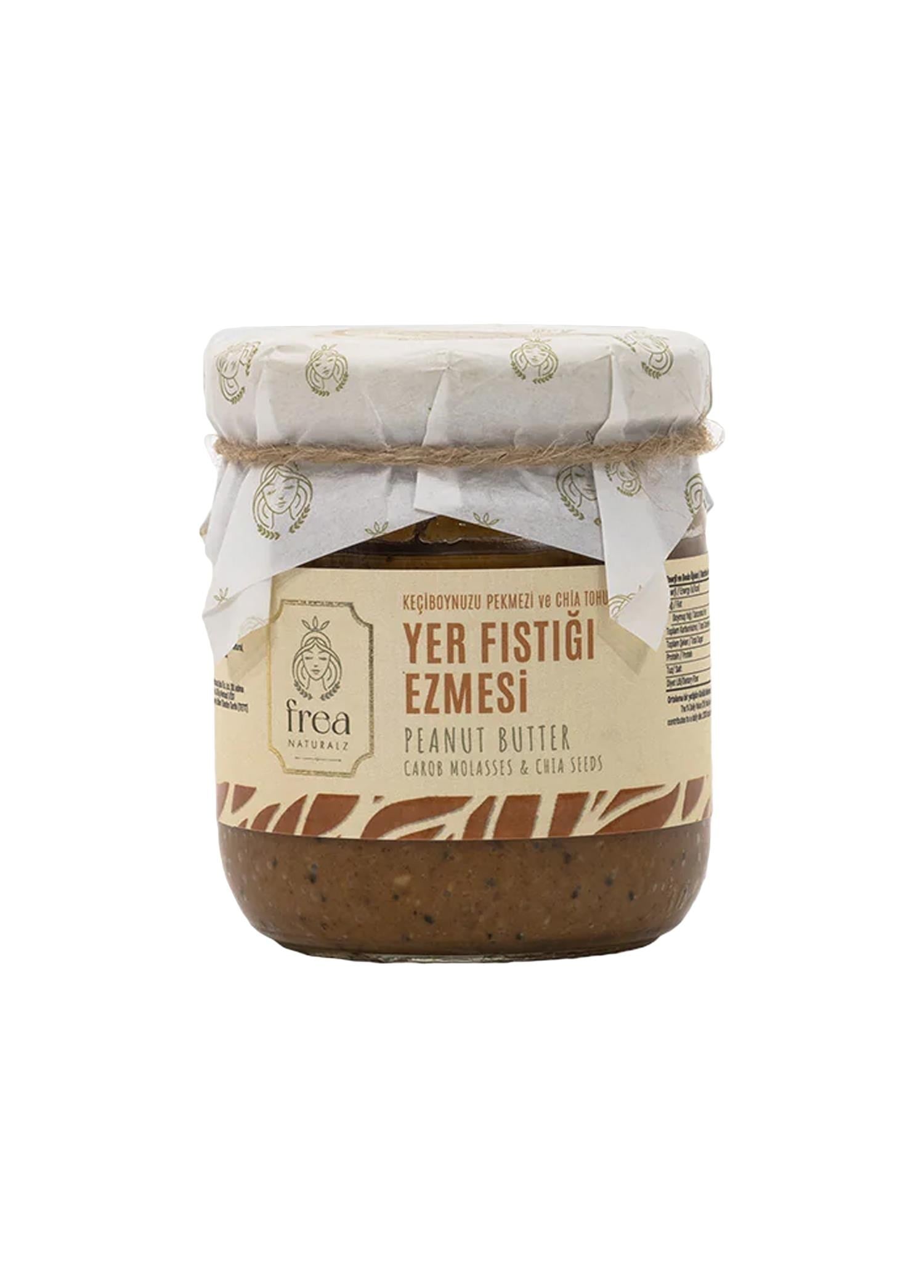 Kahvaltılık ve Atıştırmalıklar Frea Naturalz Keçi Boynuzu Pekmezi ve Chialı Yer Fıstığı Ezmesi