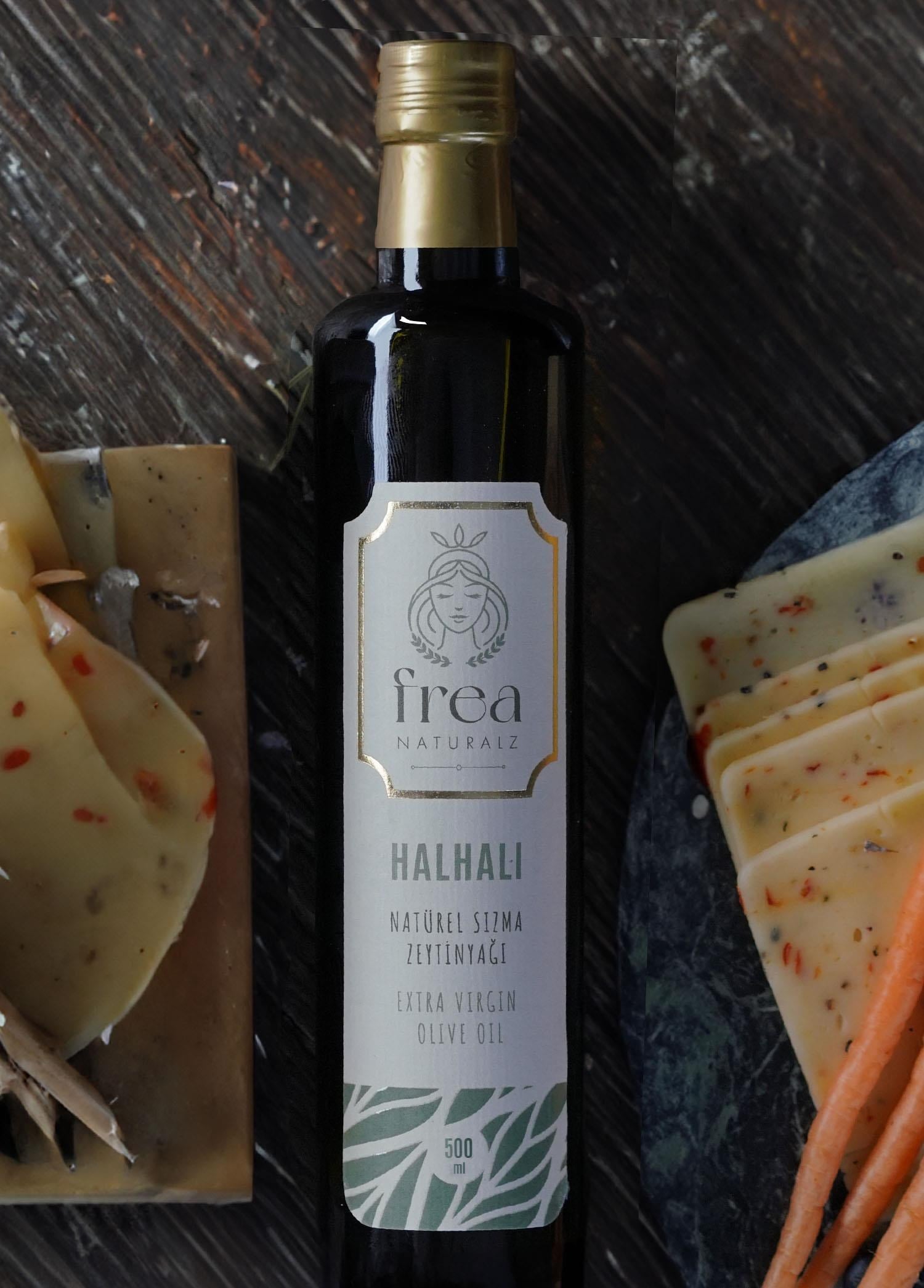 Frea Naturalz Halhalı Natürel Sızma Zeytinyağı 500 ml
