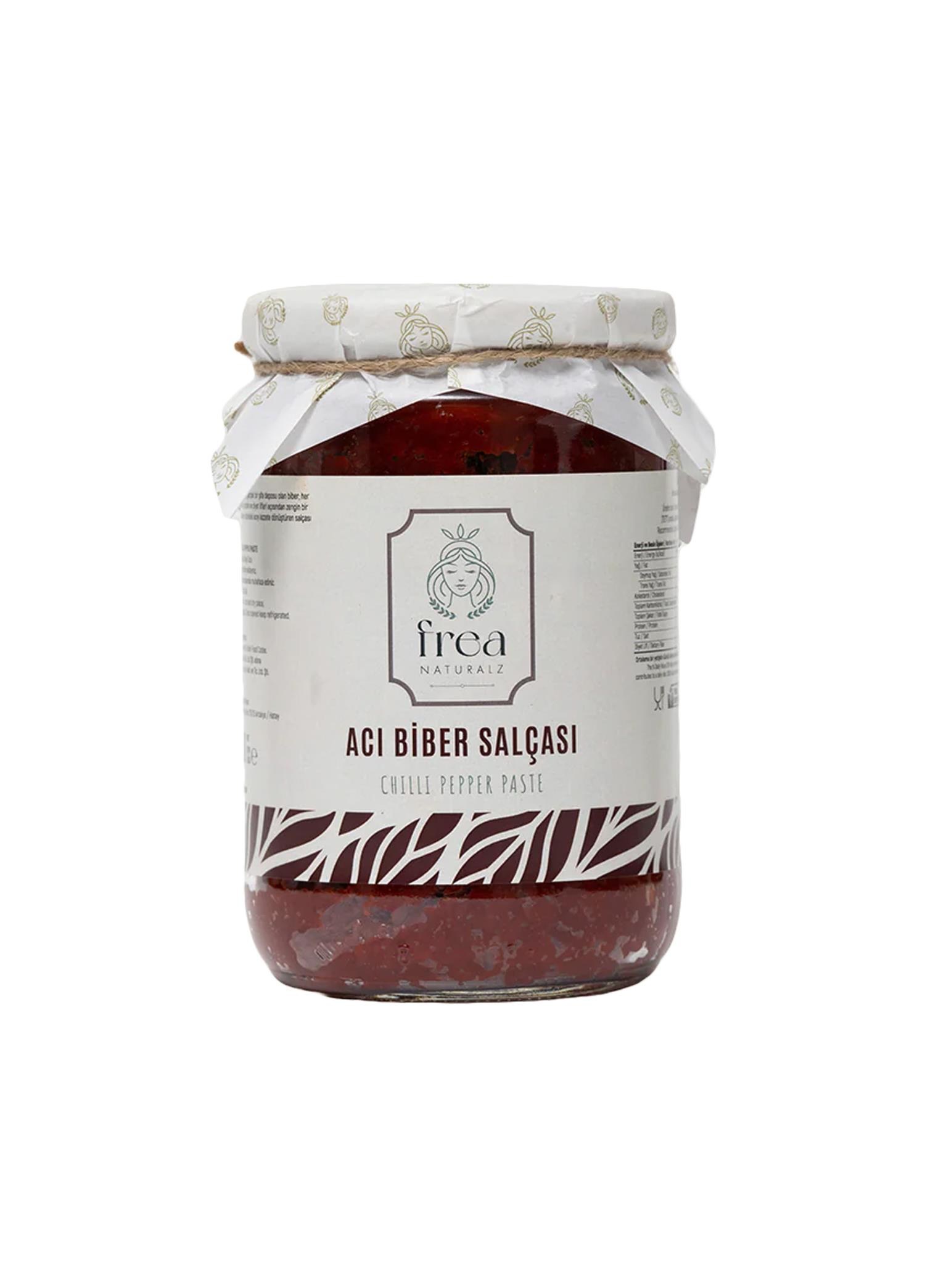Kahvaltılık ve Atıştırmalıklar Frea Naturalz Acı Biber Salçası 660 cc