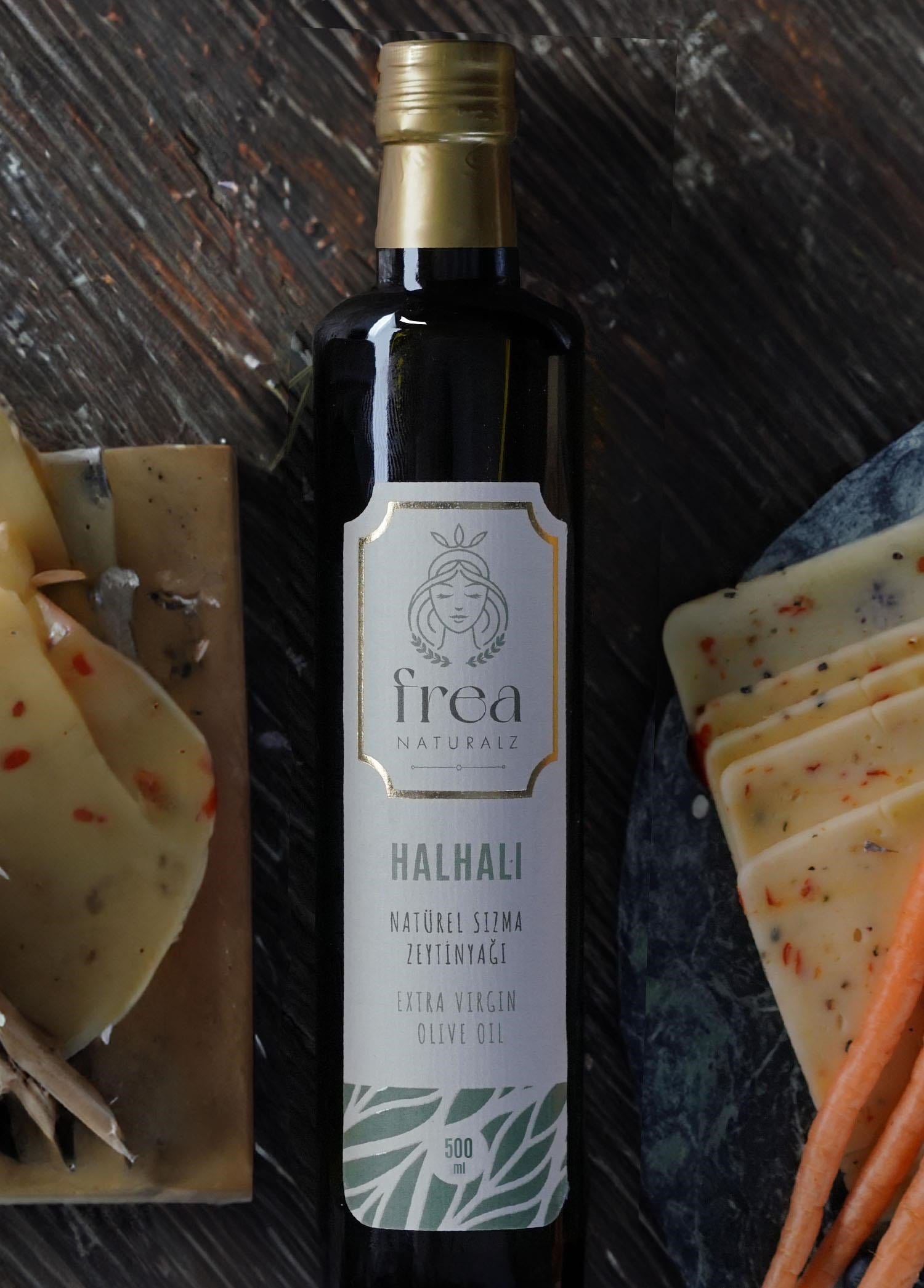Frea Naturalz Halhalı Natürel Sızma Zeytinyağı 500 ml