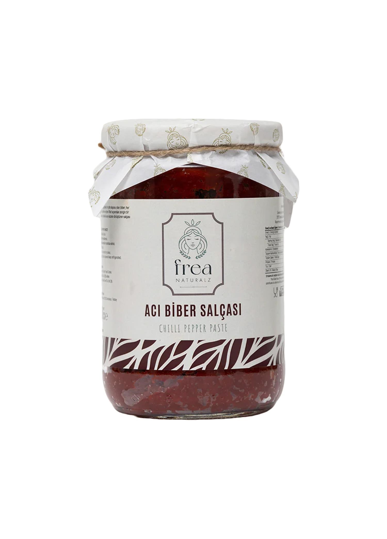 Kahvaltılık ve Atıştırmalıklar Frea Naturalz Acı Biber Salçası 660 cc