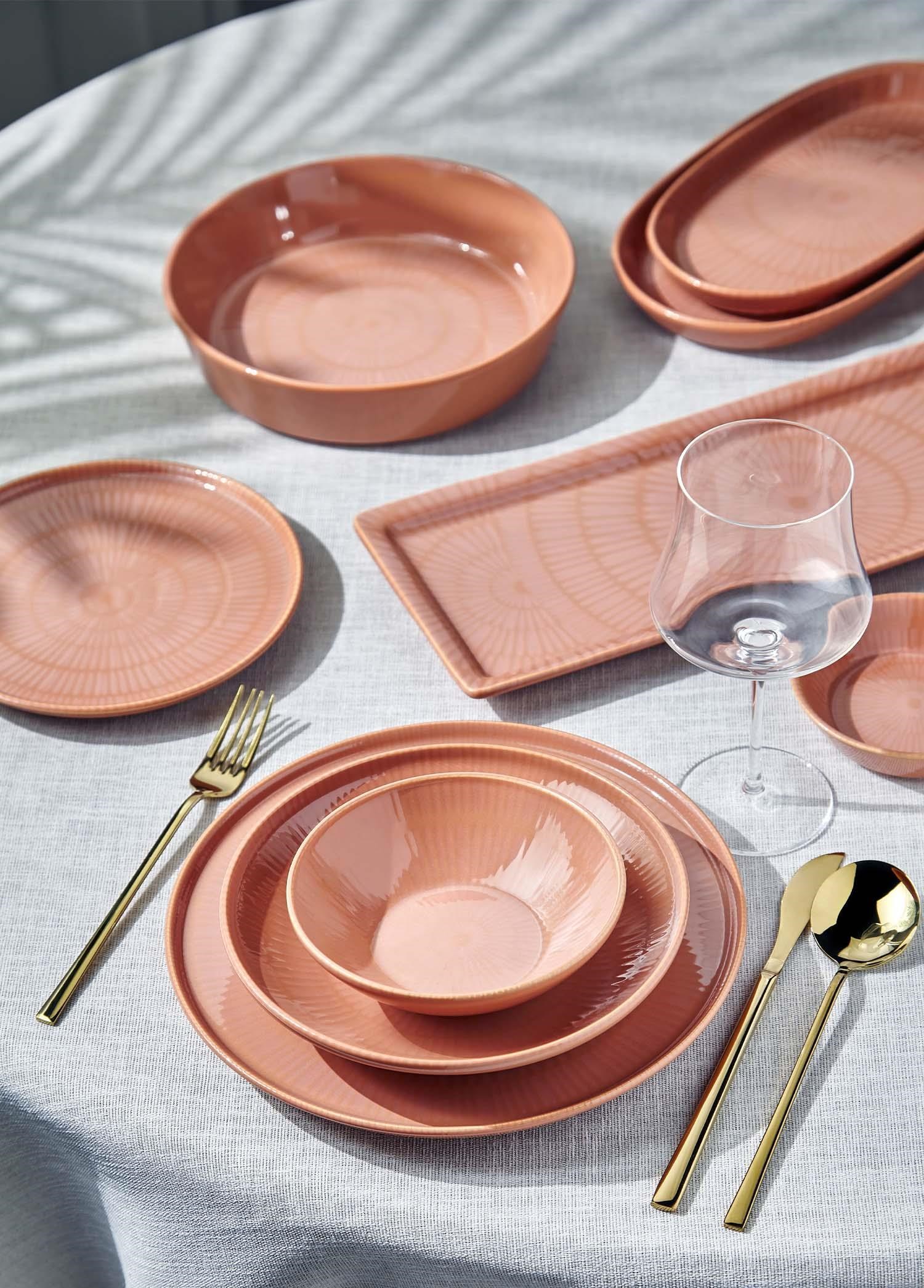 The Mia Noon Kase 6lı Set Somon 15 cm