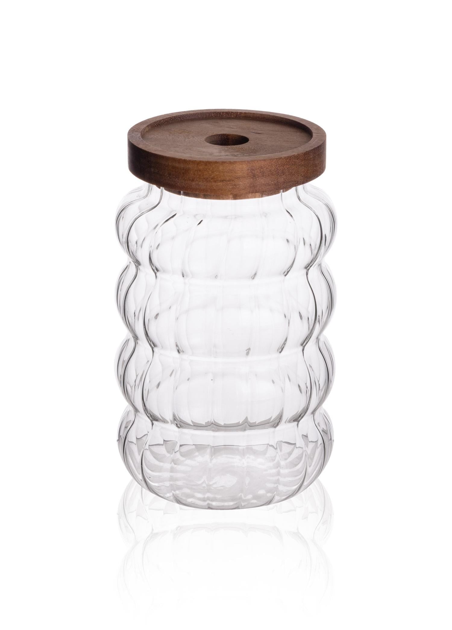 The Mia Borosilikat Cam Kavanoz 1 Litre