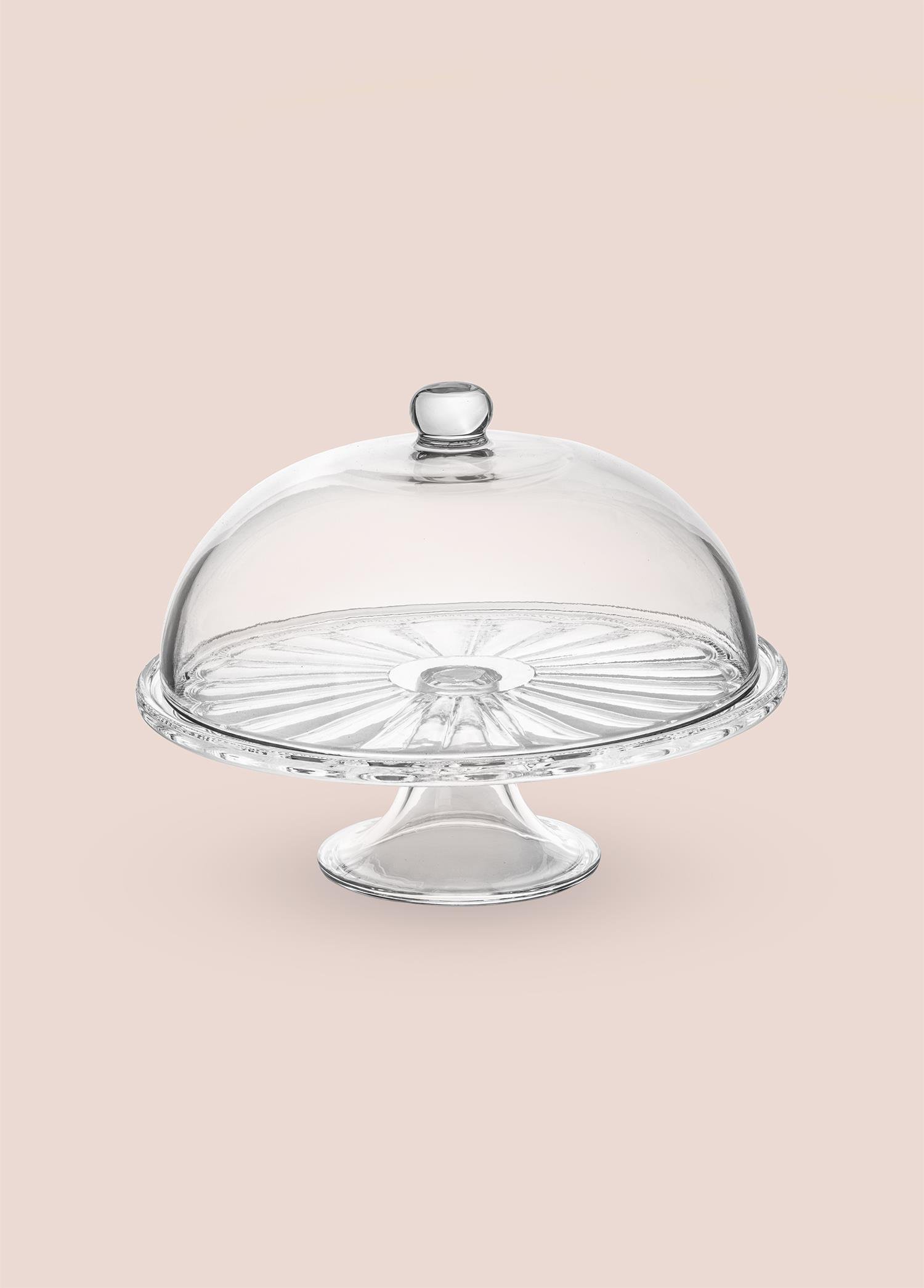 The Mia Ayaklı Pasta Kek Fanusu 30x24 cm CAM0495