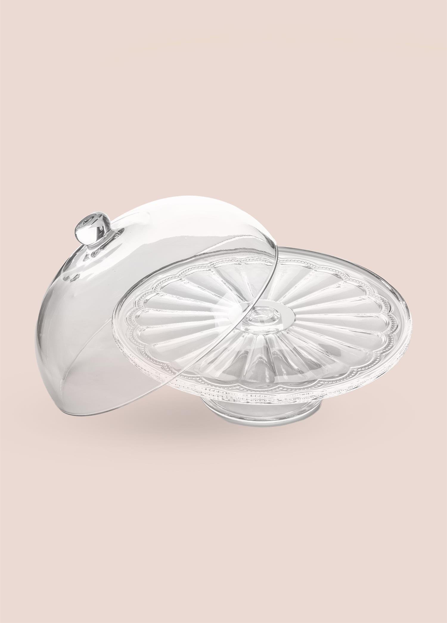 The Mia Ayaklı Pasta Kek Fanusu 30x24 cm CAM0495