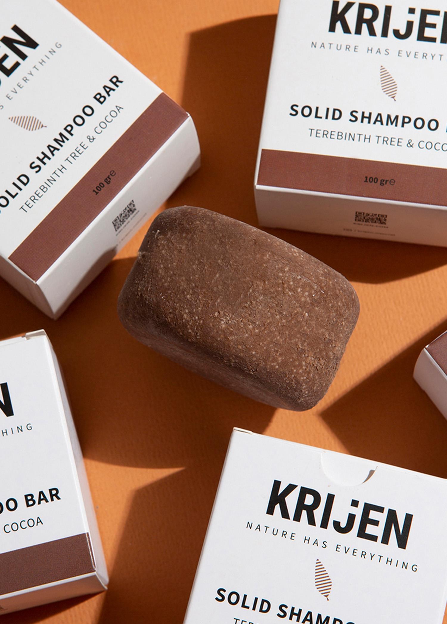 Krijen Bıttım ve Kakao Katı Şampuanı 100 Gr