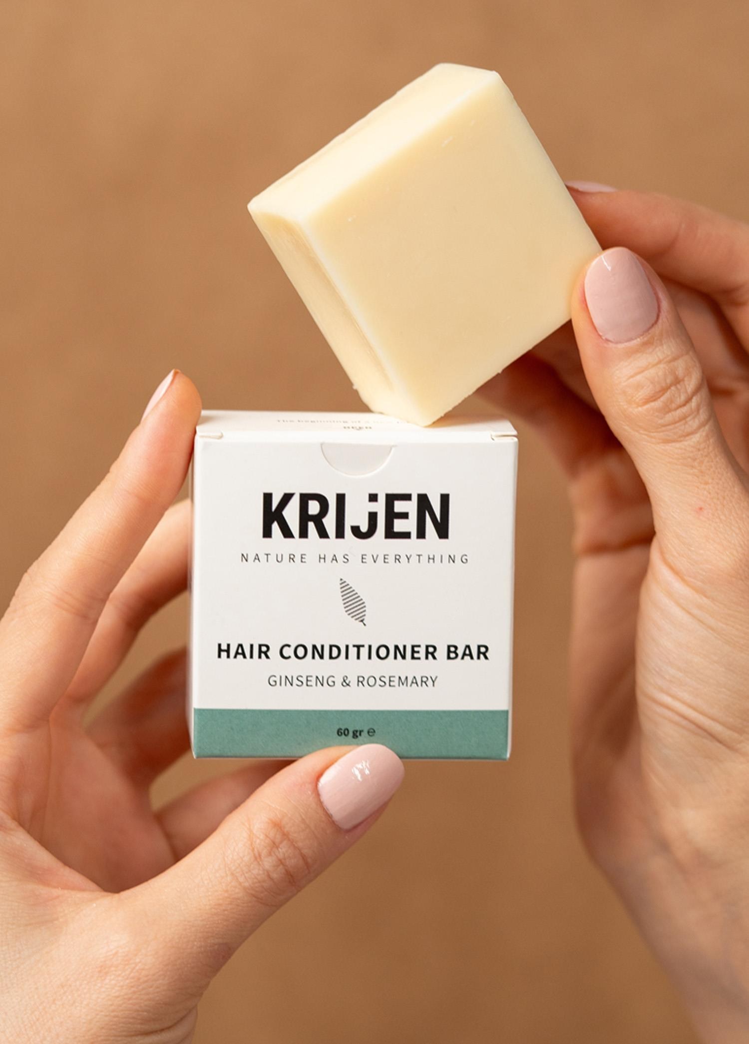 Krijen Ginseng ve Biberiye Katı Saç Kremi 60 Gr