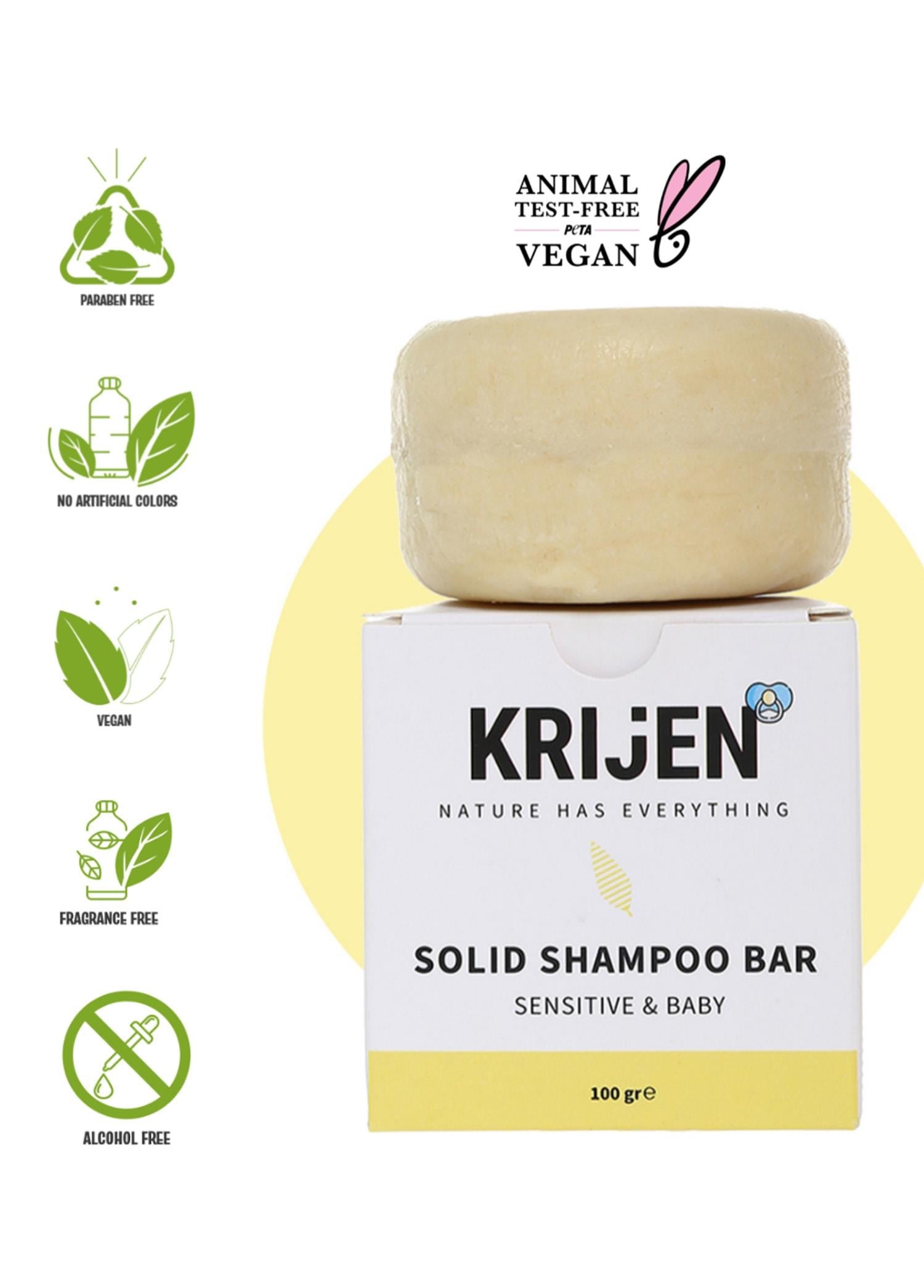 Krijen Hassas Cilt ve Bebek Şampuanı 100 Gr