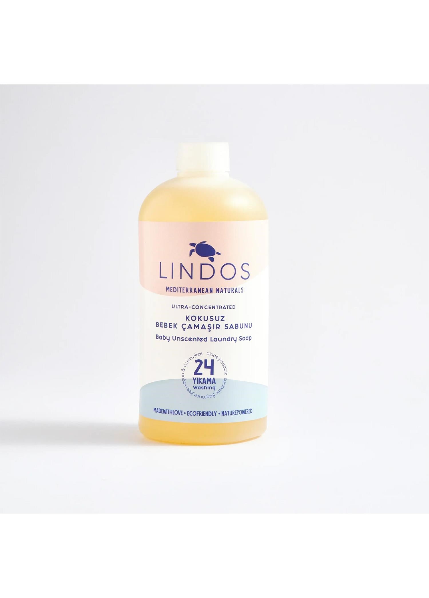 Lindos Çamaşır Sabunu Kokusuz Bebek 600ml