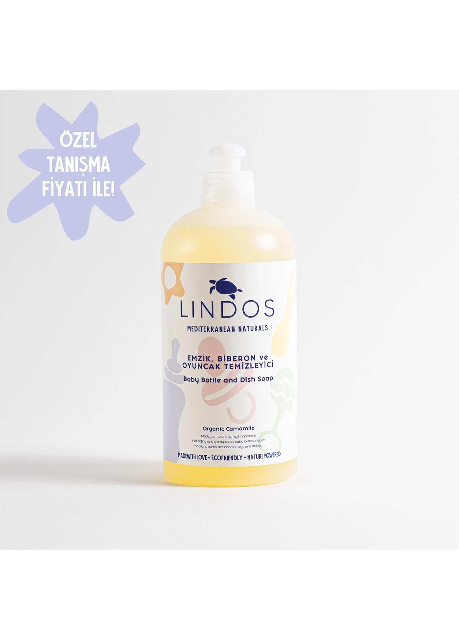 Lindos Emzik, Biberon ve Oyuncak Temizleyici 600ml