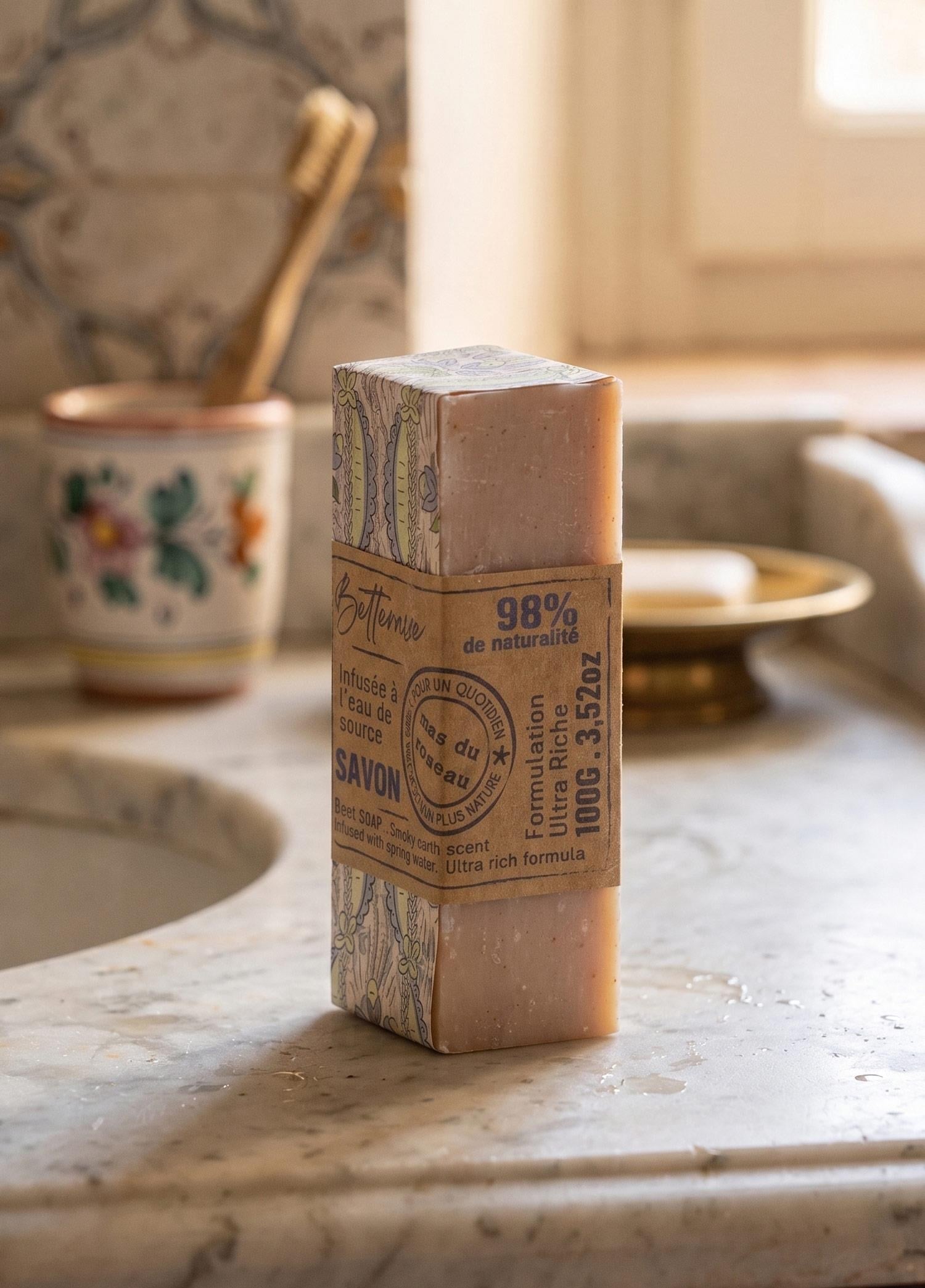 Mas du Roseau Beet Soap 100g Pancar Sabunu