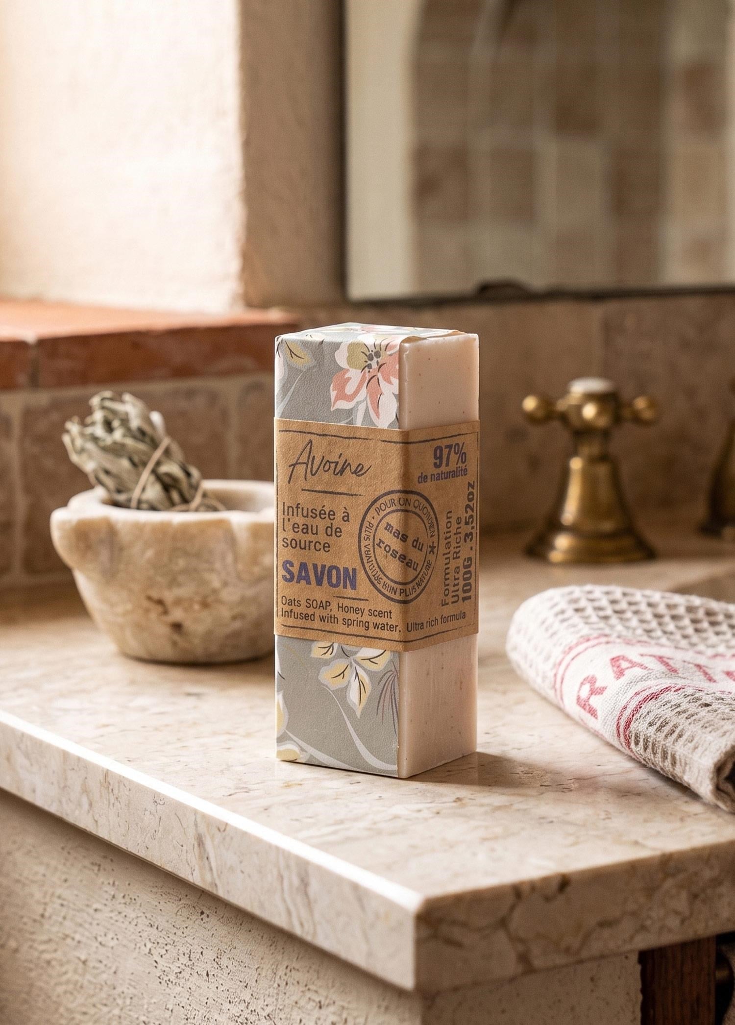 Mas du Roseau Oat Soap 100g Yulaf Sabunu