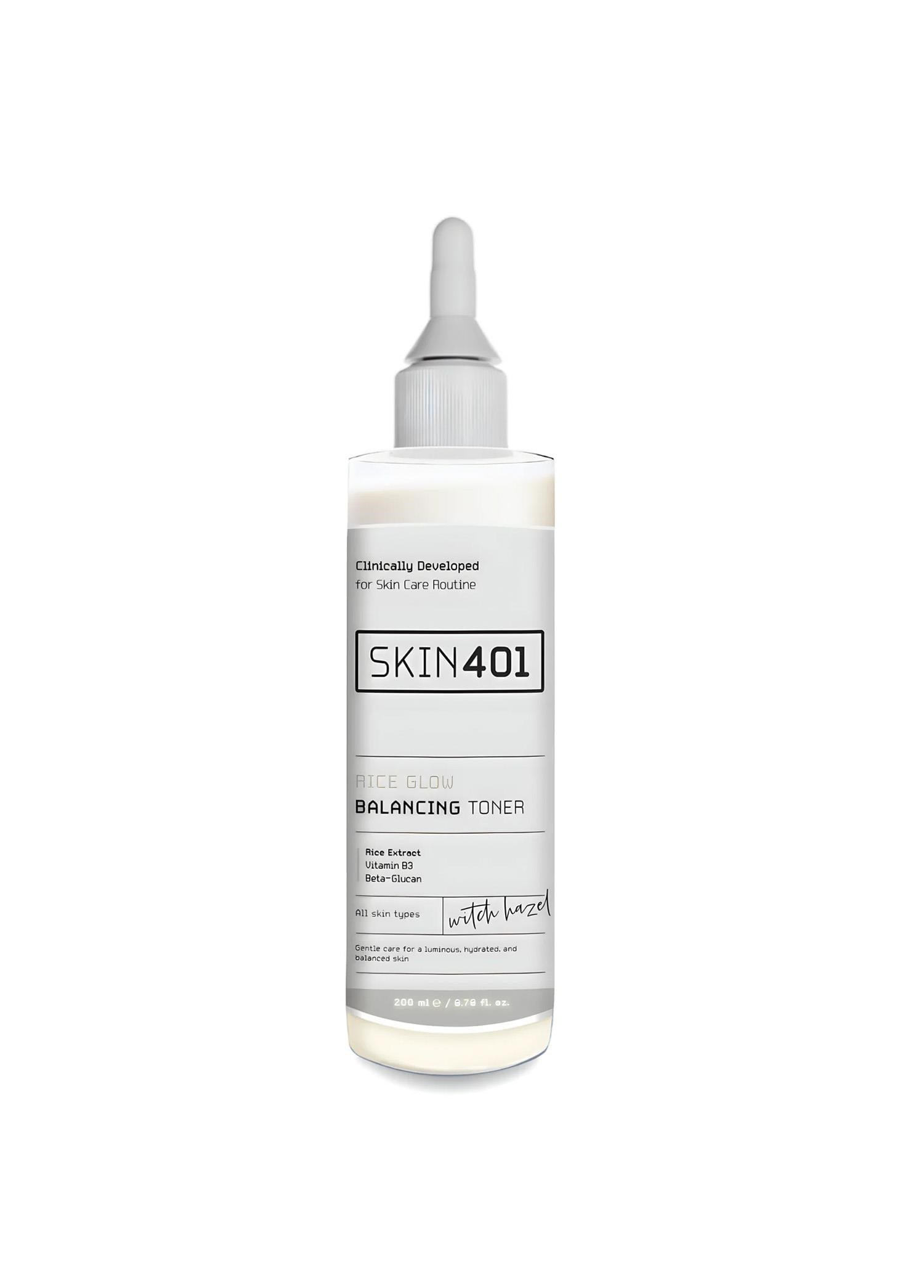 Skin401 Pirinç Özlü Aydınlatıcı Dengeleyici Tonik 200ml
