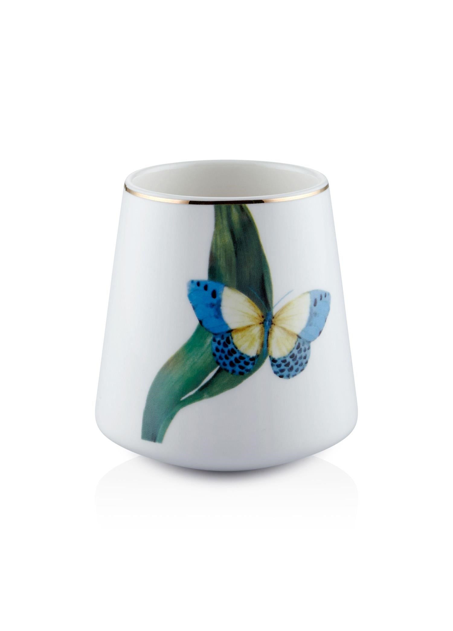The Mia Folium Blue Espresso Fincanı KPA0235 180 cc