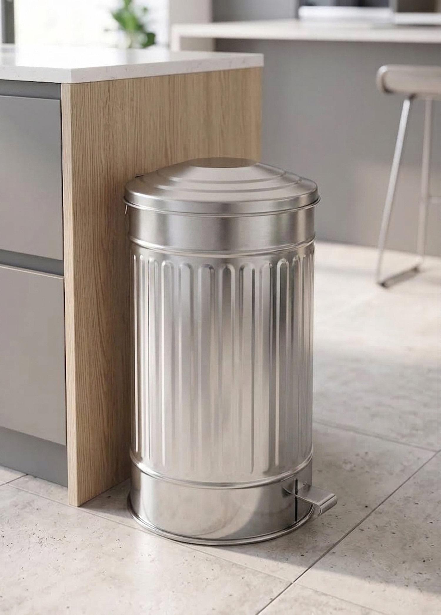 The Mia Çöp Kovası Krom 37 Lt