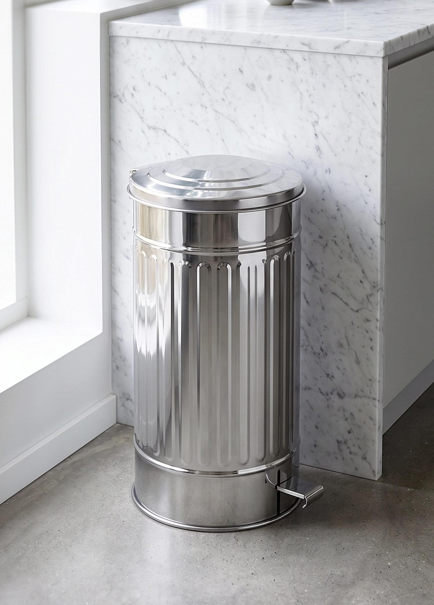 The Mia Çöp Kovası Krom 24 Lt