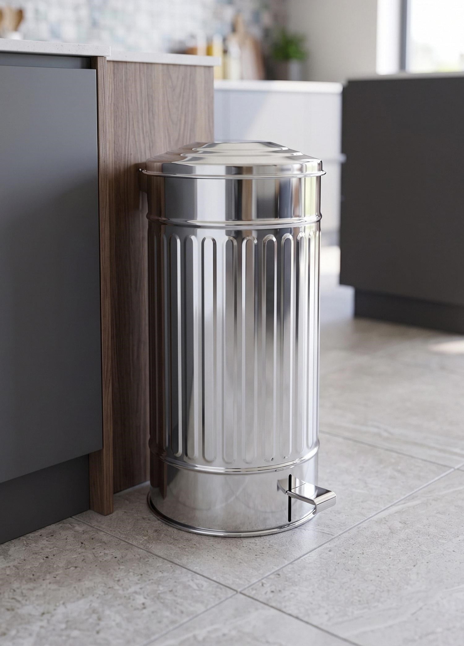 The Mia Çöp Kovası Krom 24 Lt