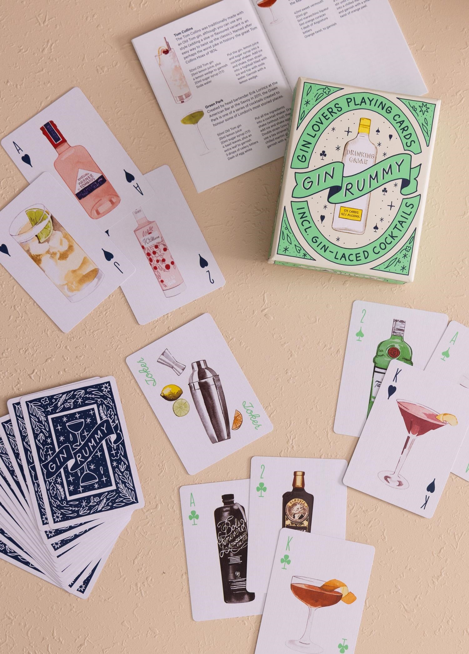 The Mia Gin Rummy Oyun Kartları