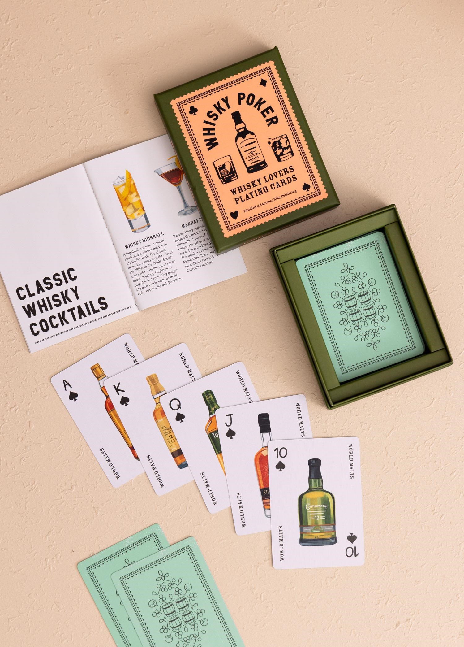 The Mia Whisky Poker Oyun Kartları