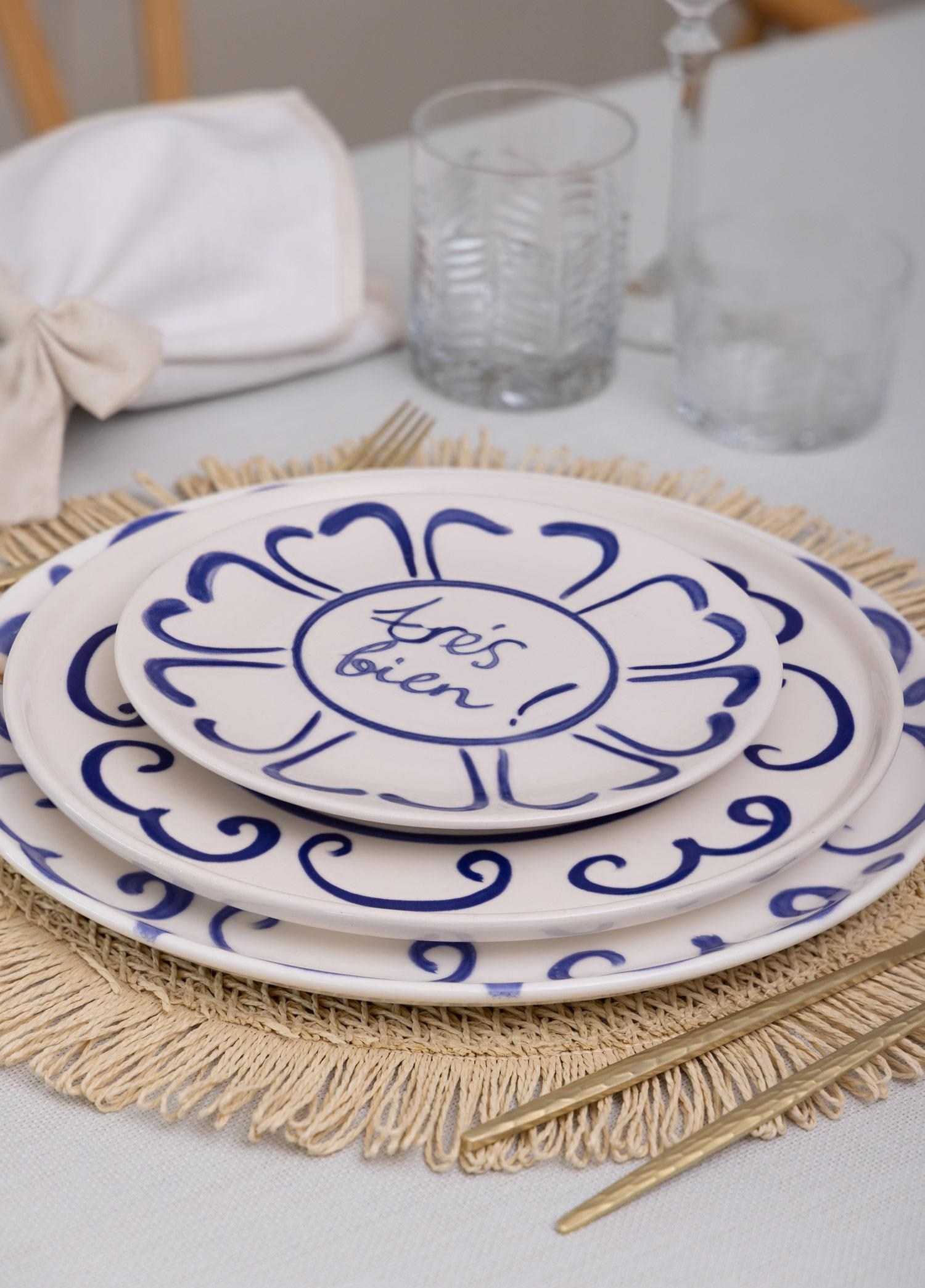 The Mia Palma Pasta Tabağı 6lı Set 19 cm