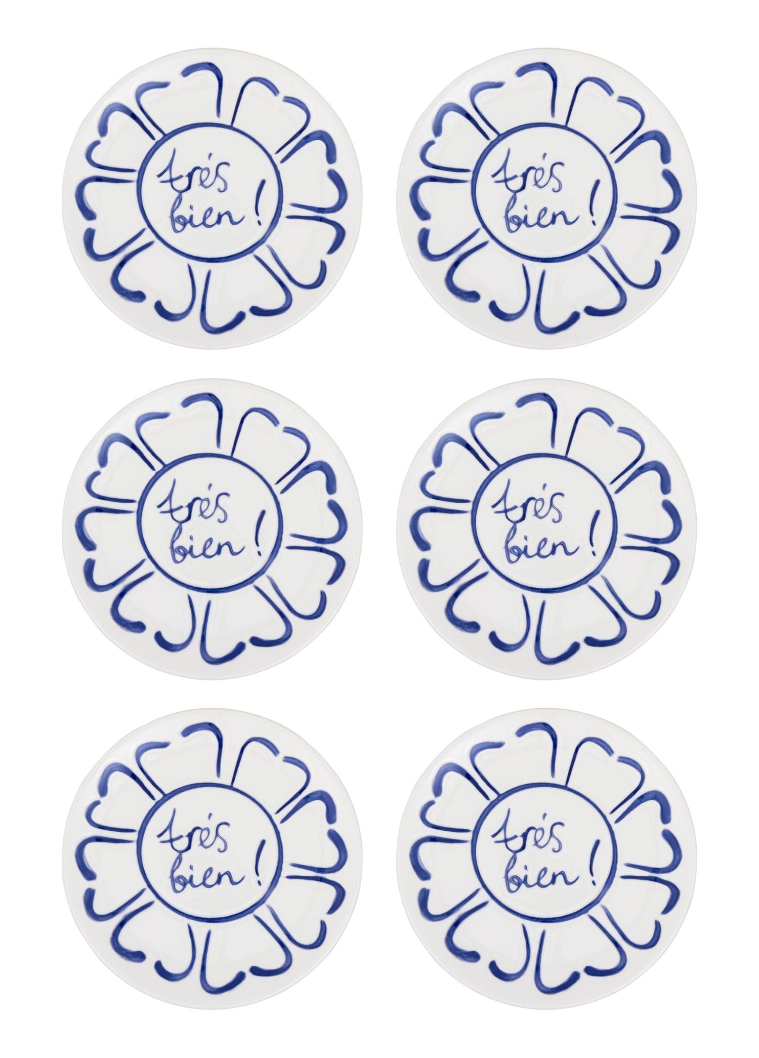 The Mia Palma Pasta Tabağı 6lı Set 19 cm
