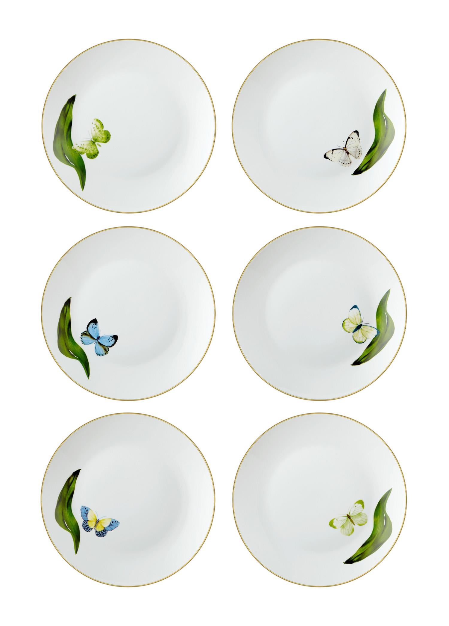 The Mia Folium Pasta Tabağı 6 Kişilik