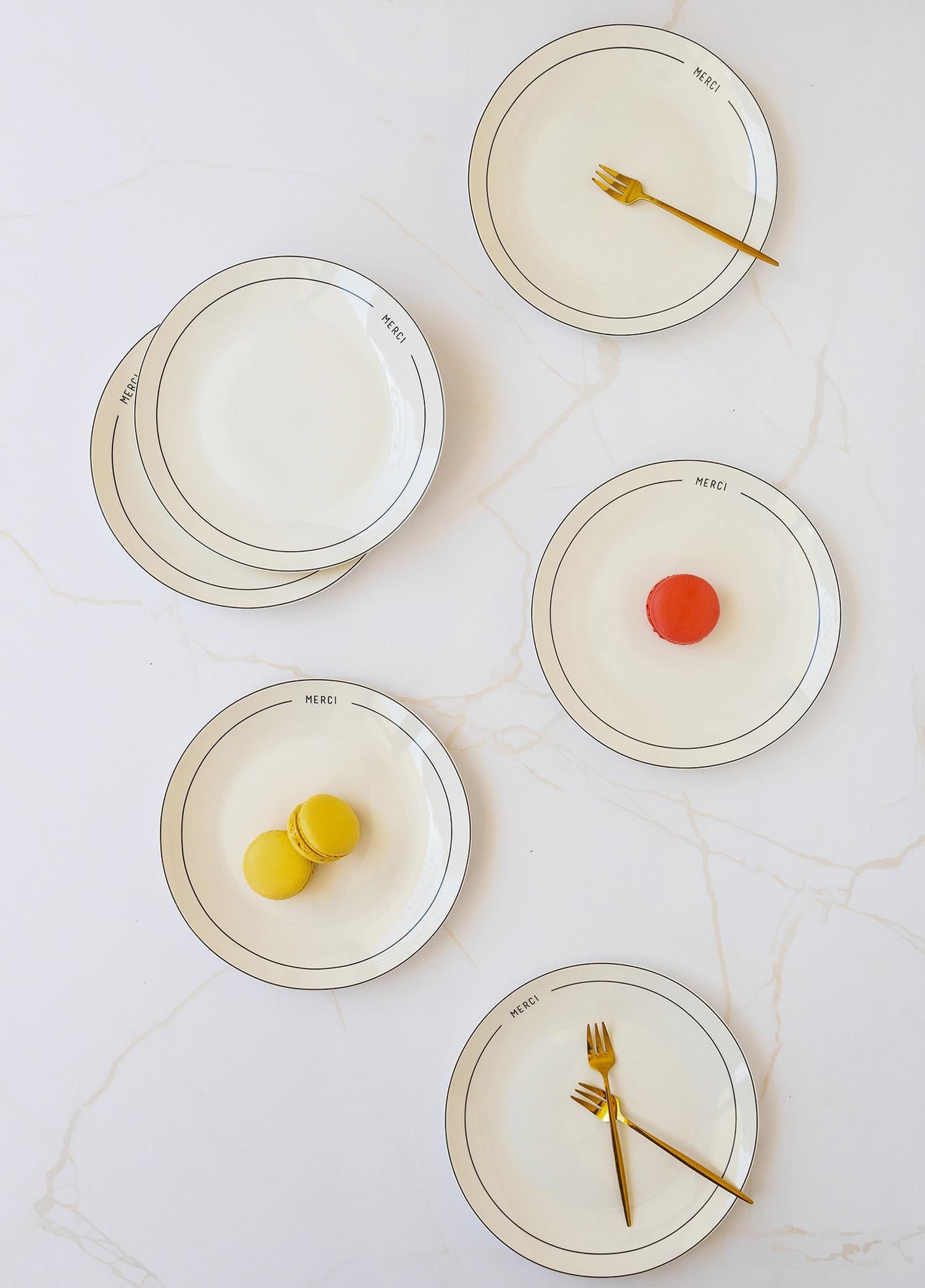The Mia Round Pasta Tabağı 6 Kişilik