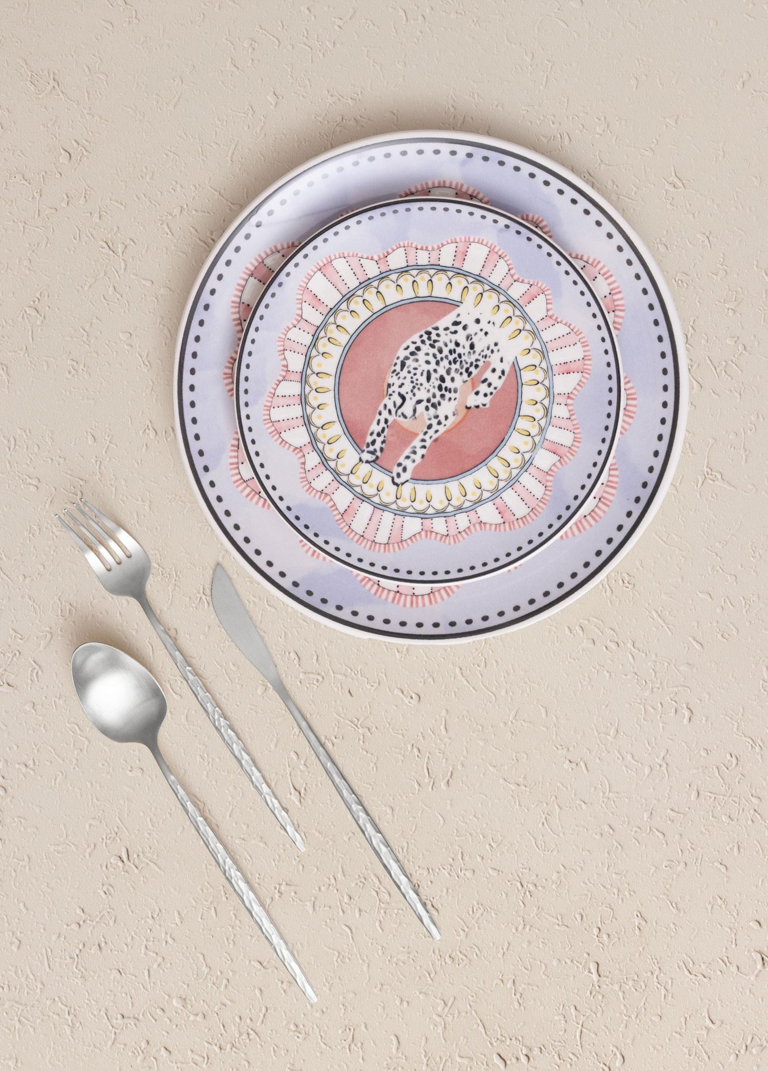 The Mia Spring Pasta Tabağı 6lı Set 19 cm SPR0001