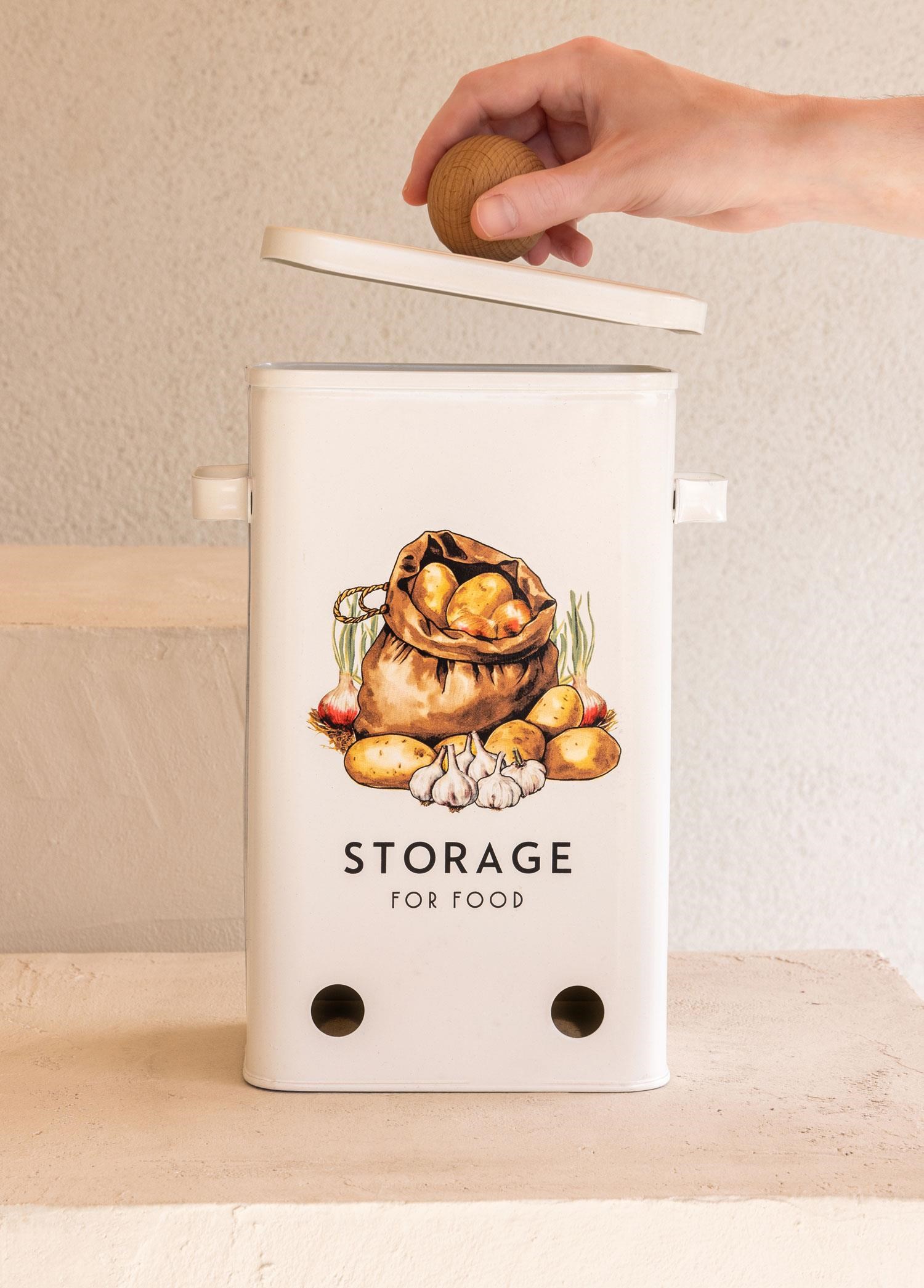 The Mia Storage Patates Soğan Kabı 13x20x32 cm