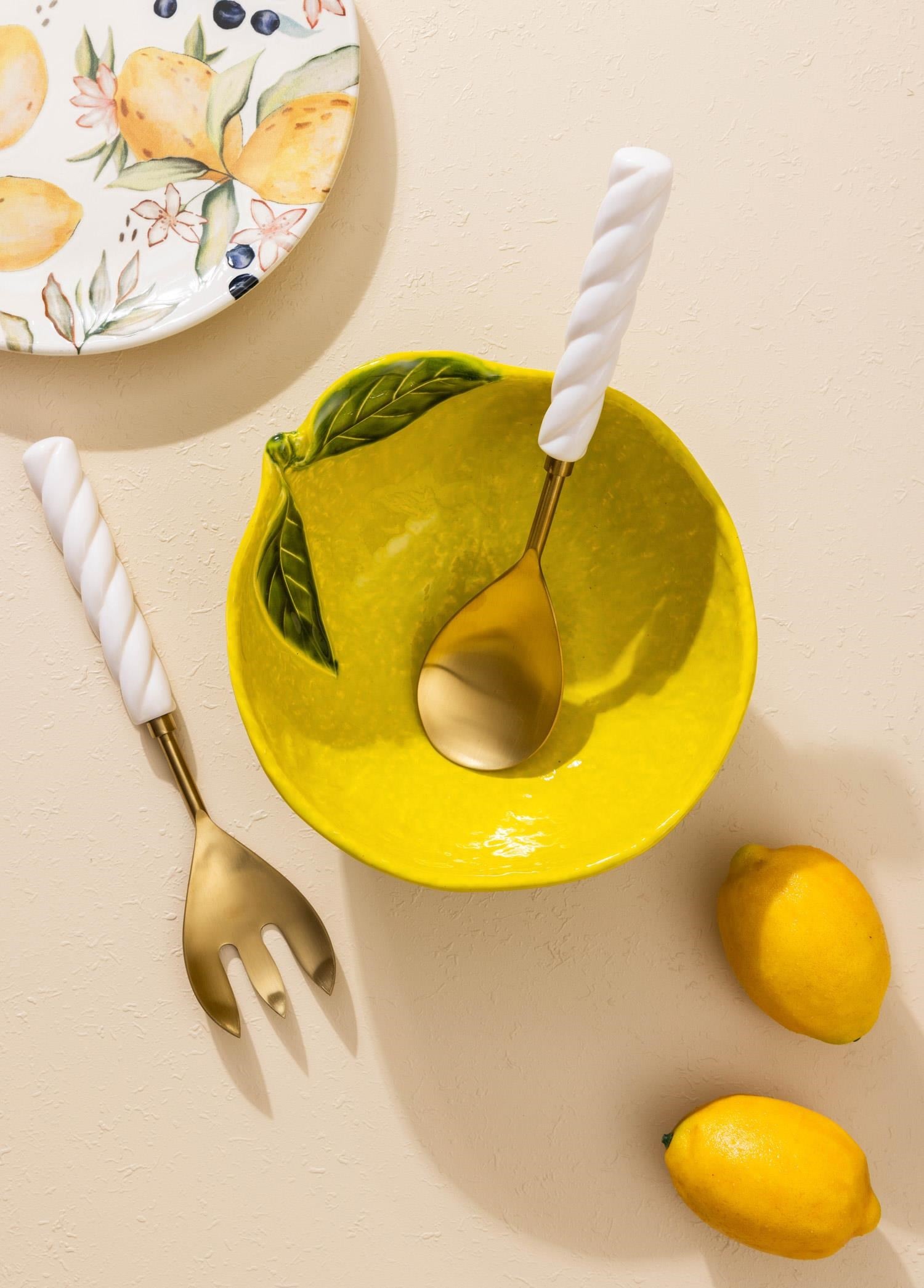 The Mia Artigiano Salata Kasesi Sarı 28 cm