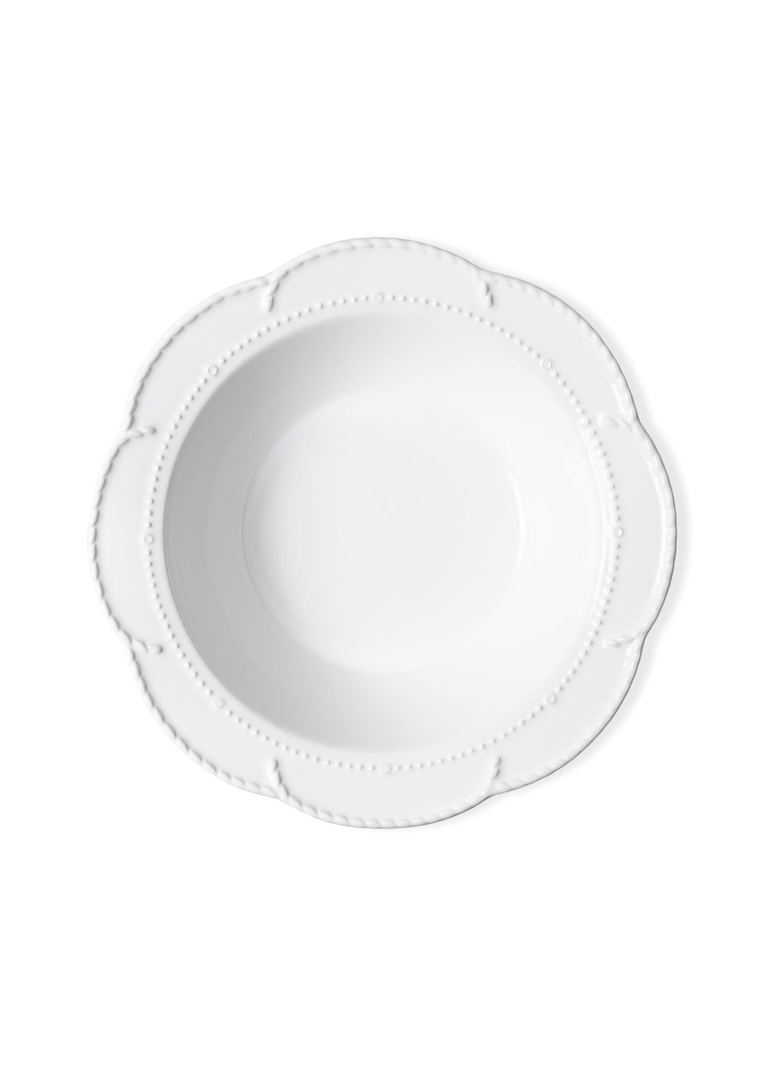The Mia Grande Salata Kasesi Beyaz 31x9 cm GRD0015