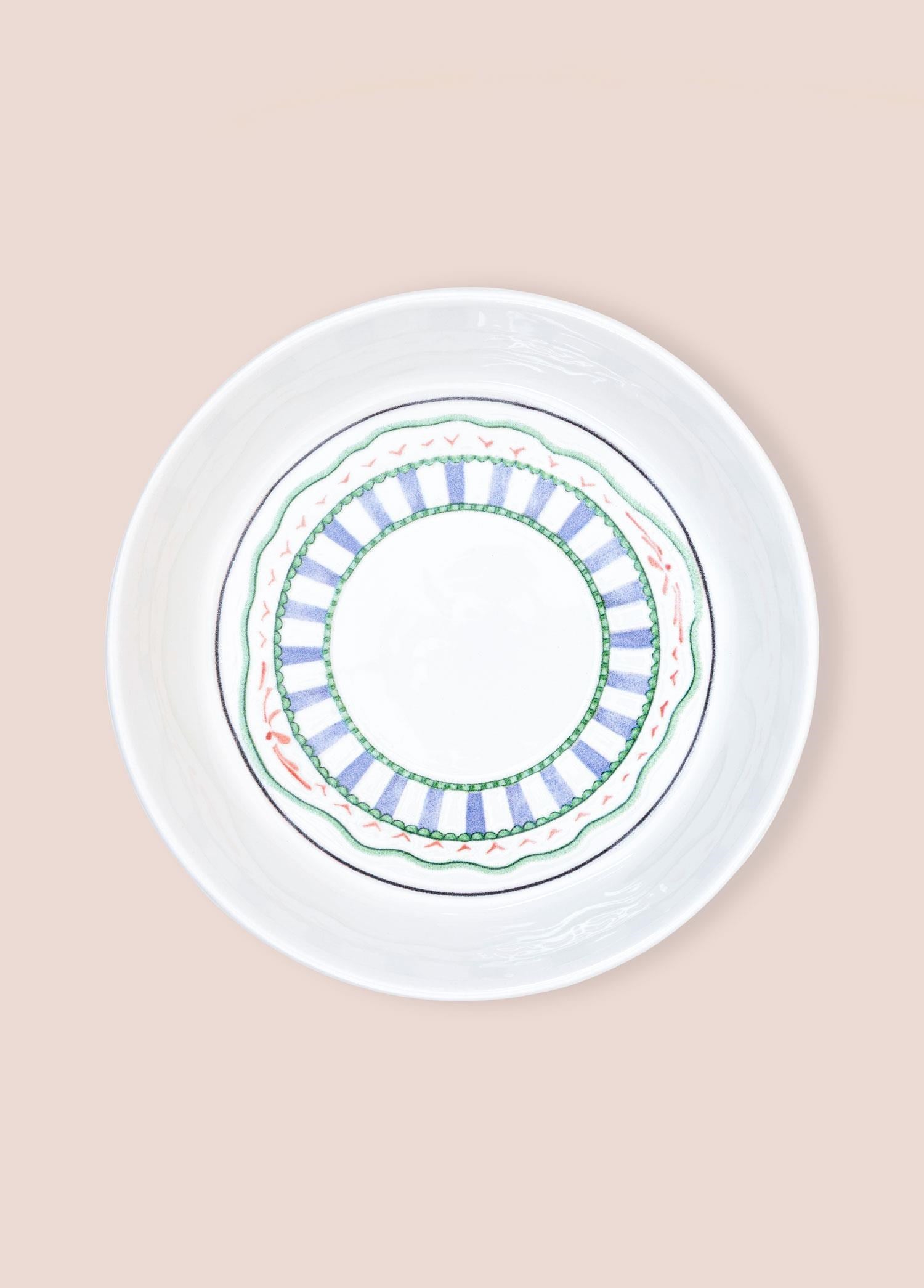 The Mia Spring Salata Kasesi Mavi 23x6 cm