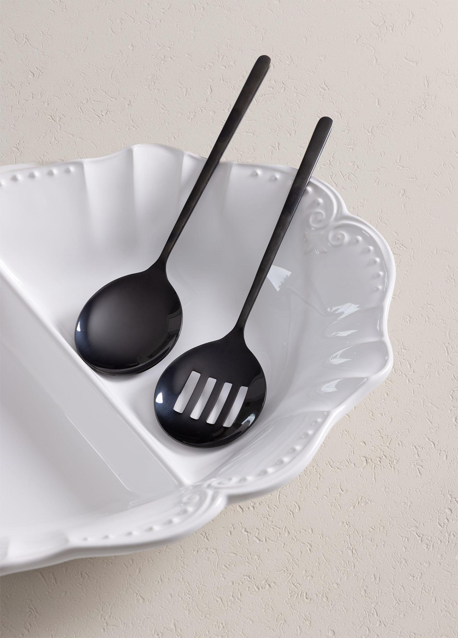 The Mia Giallo Servis Seti Siyah 2 Parça