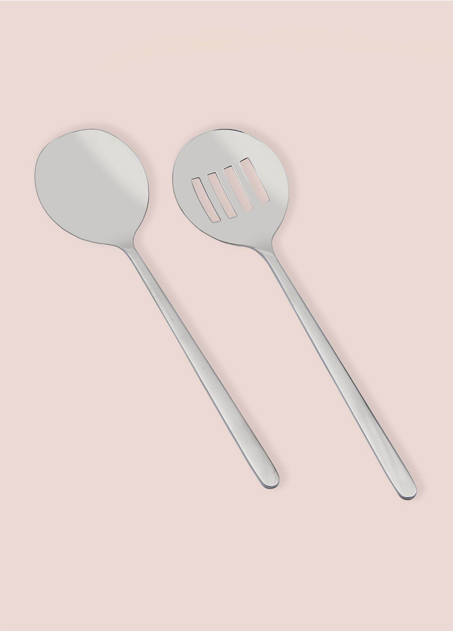 The Mia Giallo Servis Seti Gümüş 2 Parça