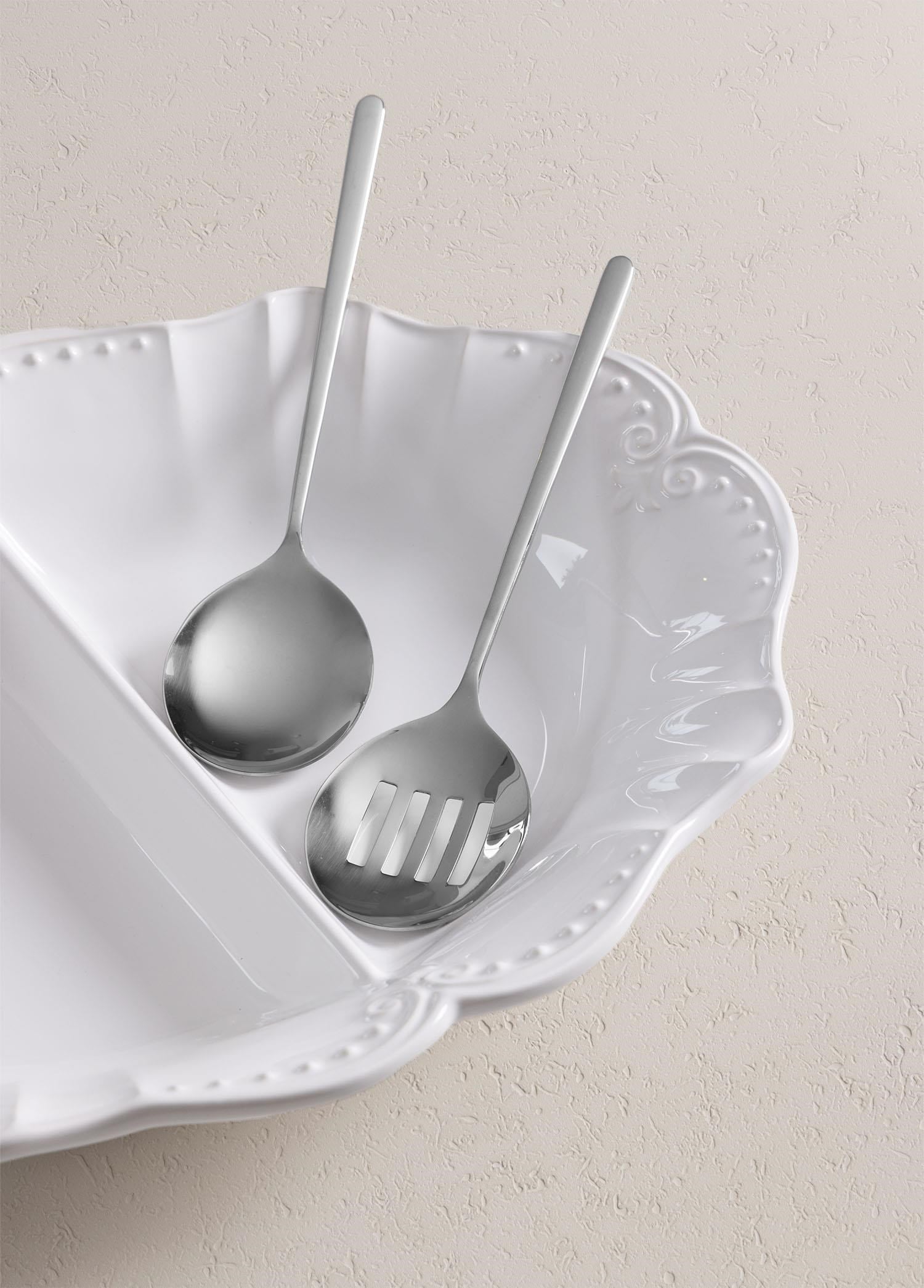 The Mia Giallo Servis Seti Gümüş 2 Parça