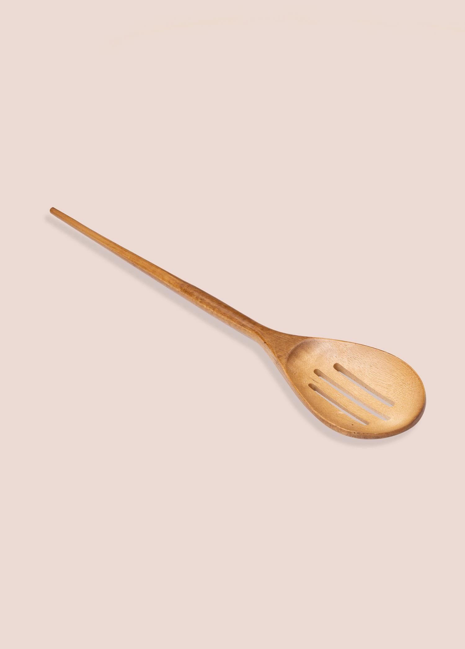 The Mia Natura Akasya Delikli Kaşık 35x7 cm