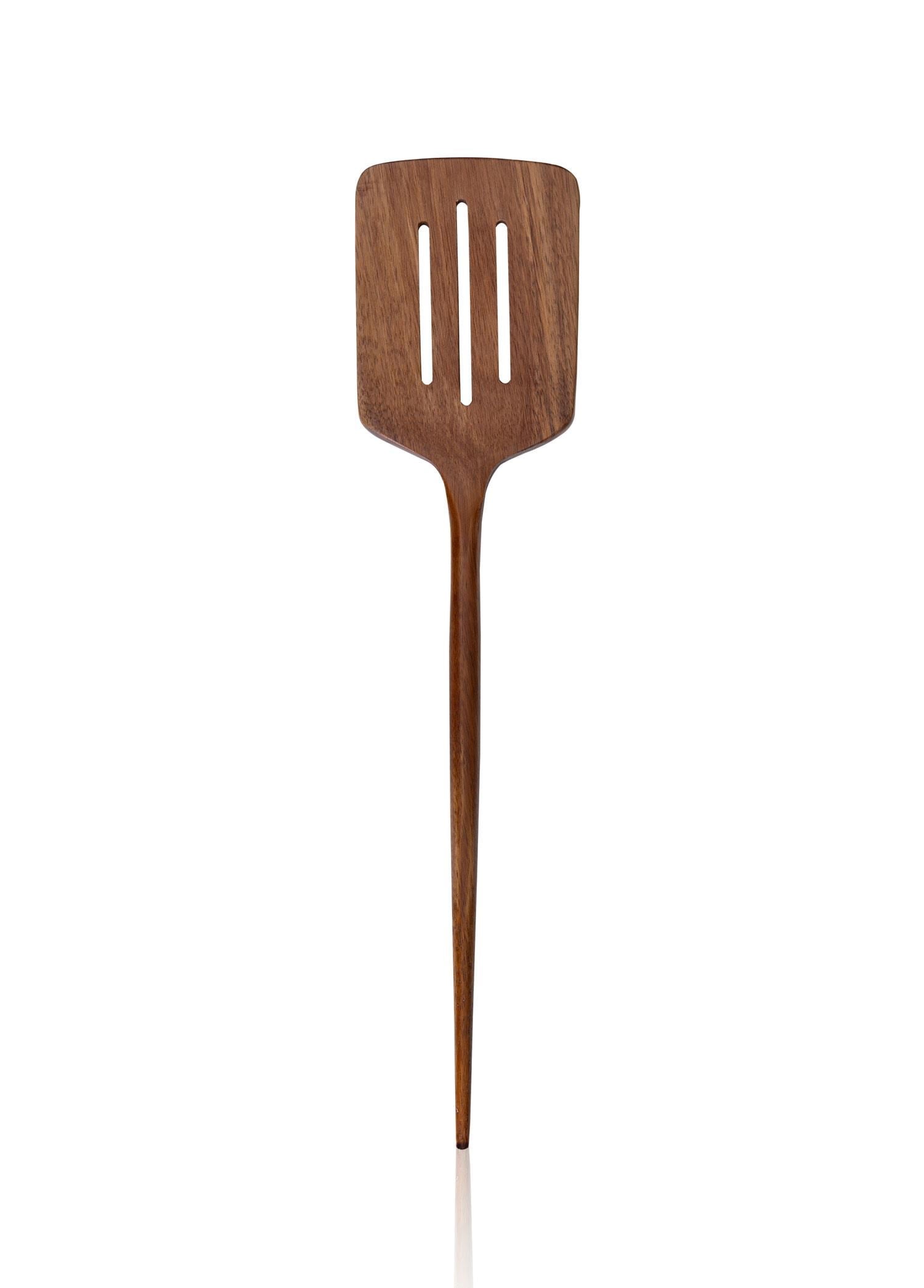 The Mia Natura Akasya Delikli Spatula 35x8 cm