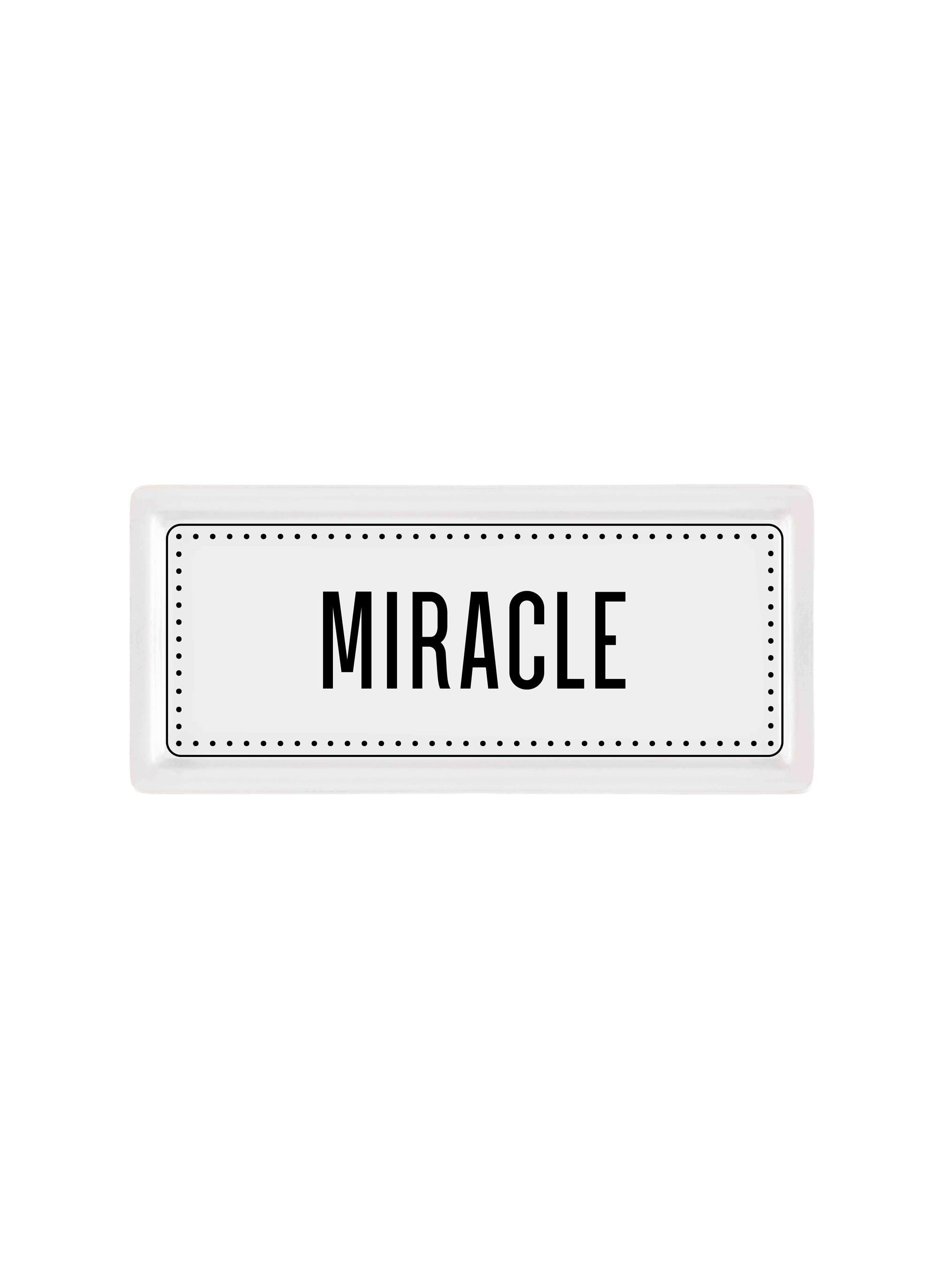 The Mia Dikdörtgen Servis Tabağı Miracle  - 35 x 16 Cm
