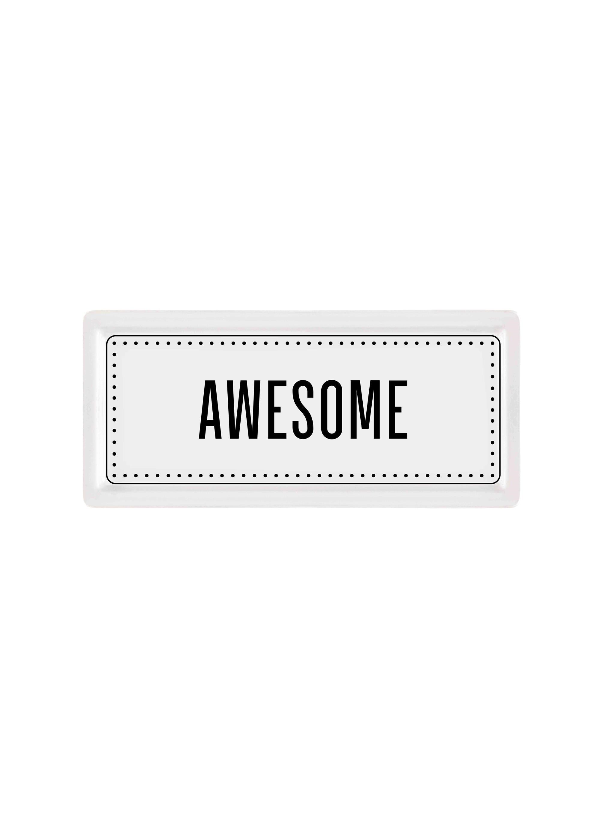 Servis Tabağı The Mia Dikdörtgen Servis Tabağı Awesome  - 35 x 16 Cm