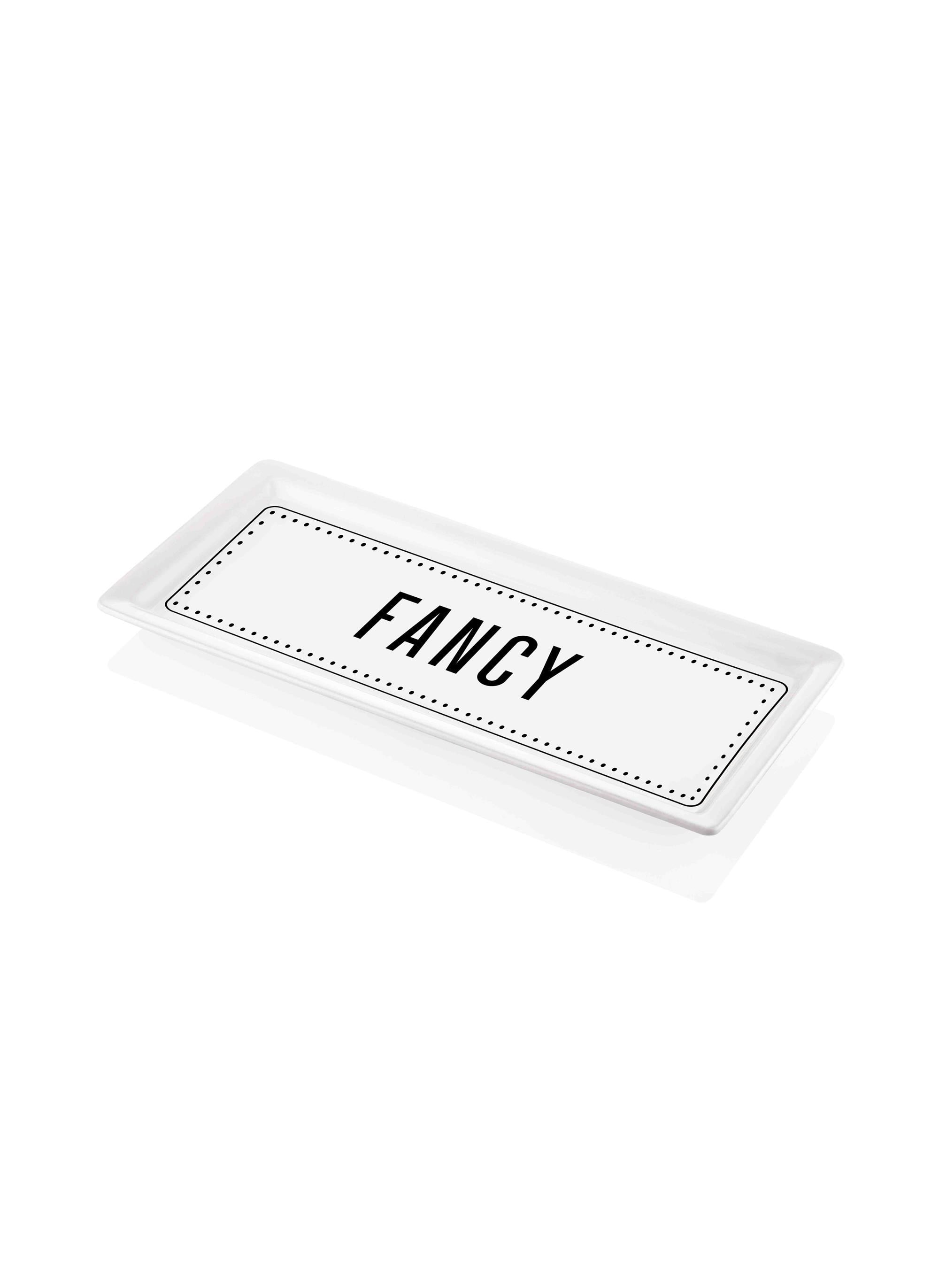The Mia Dikdörtgen Servis Tabağı Fancy 35 x 16 Cm
