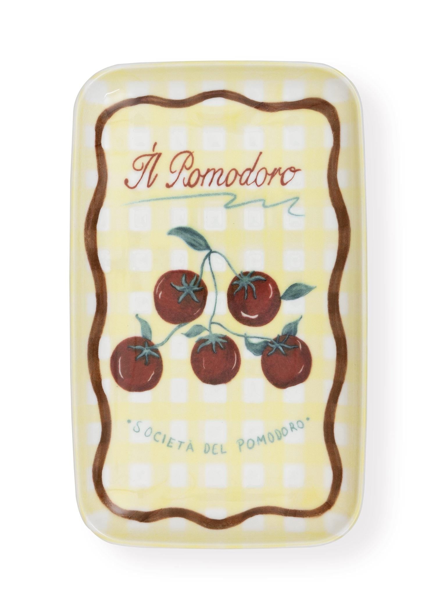 The Mia Italian Summer Dikdörtgen Servis Tabağı 31x20 cm