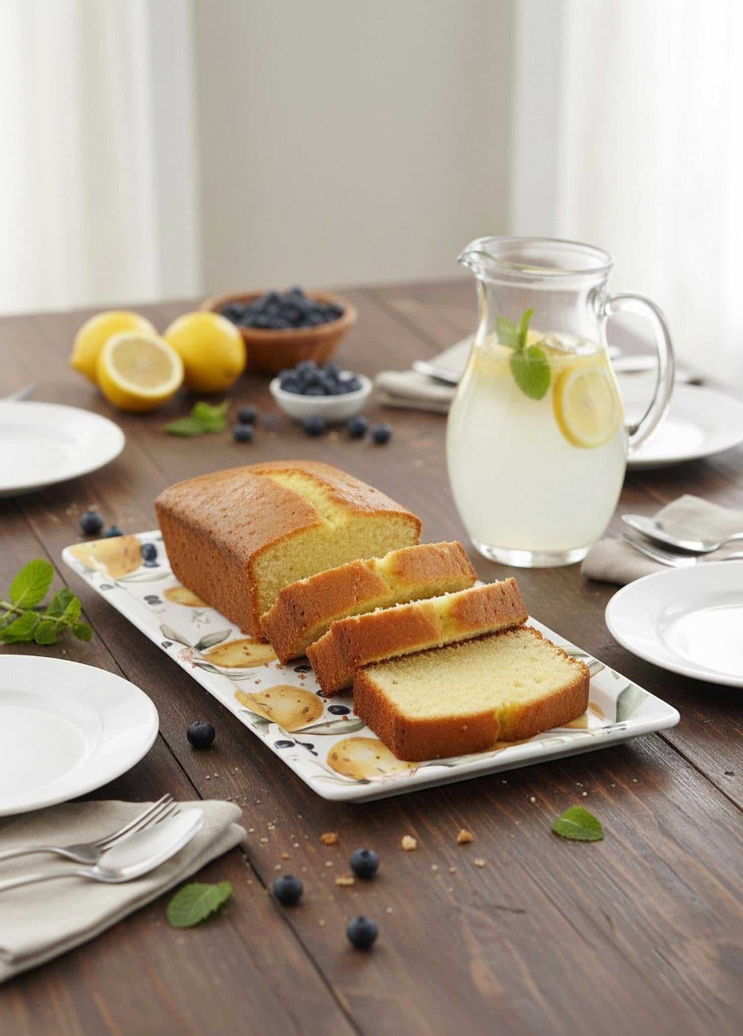 The Mia Limoncello Dikdörtgen Servis Tabağı 35x16 cm