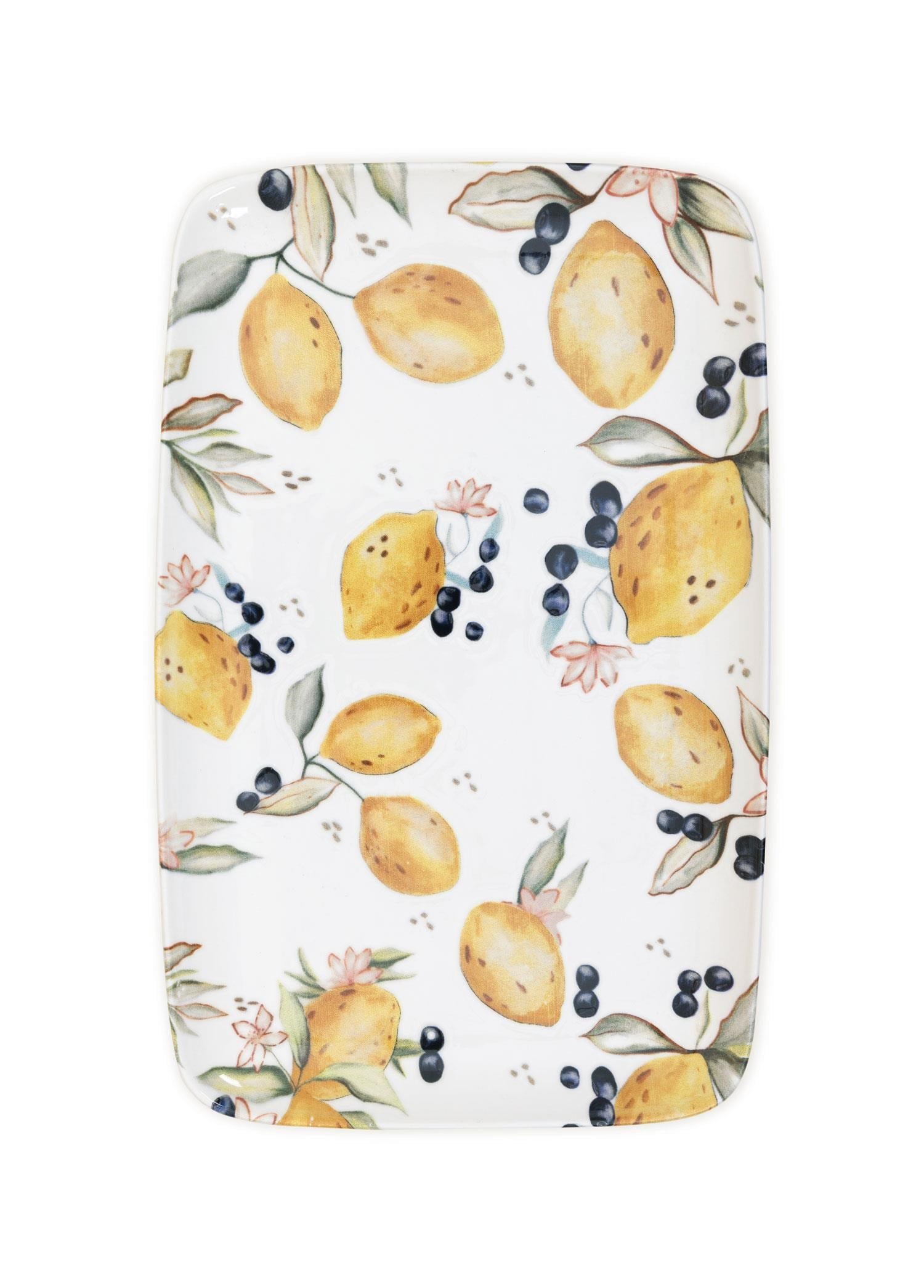 The Mia Limoncello Dikdörtgen Servis Tabağı 31x20 cm