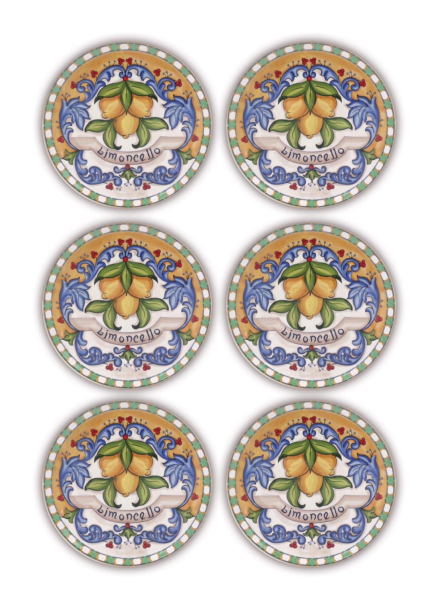 The Mia Limoncello Servis Tabağı 30 cm 6 Kişilik 