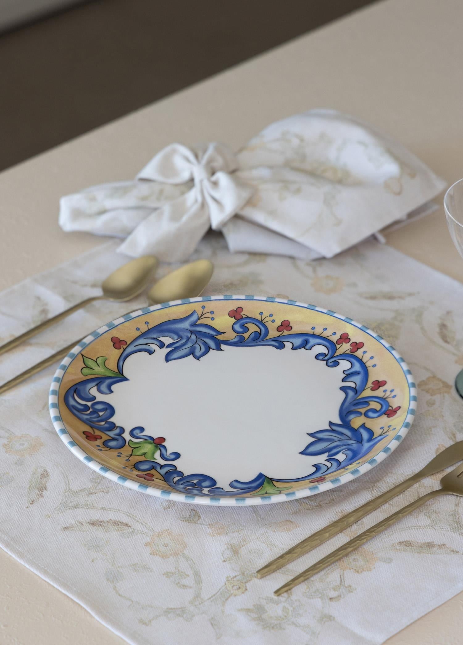 The Mia Limoncello Servis Tabağı 6lı Set 26 cm
